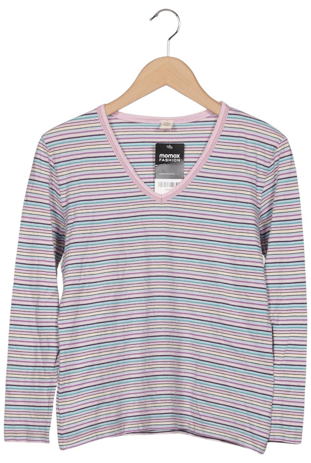 

hessnatur Damen Langarmshirt, mehrfarbig, Gr. 36