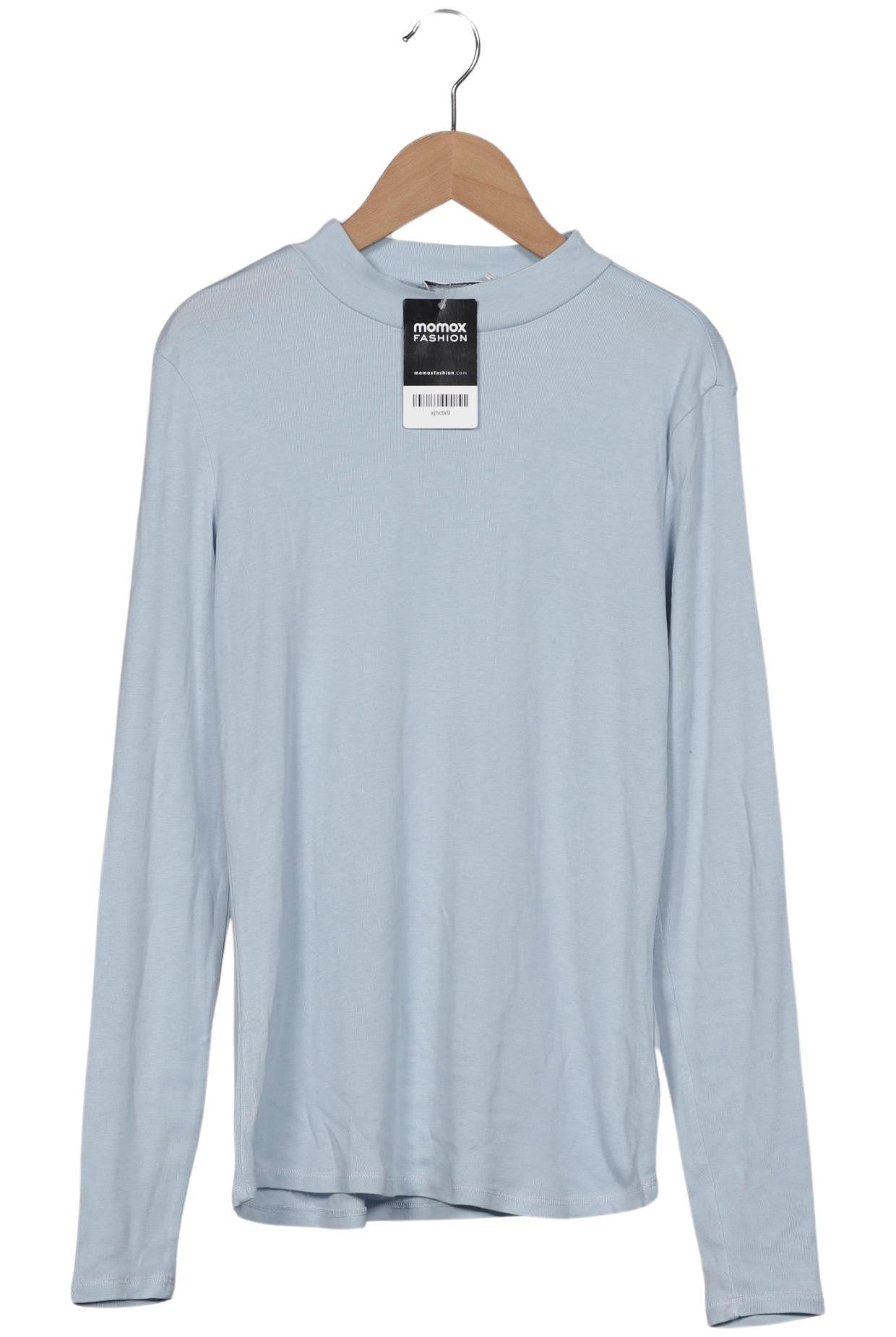 

hessnatur Damen Langarmshirt, hellblau, Gr. 42