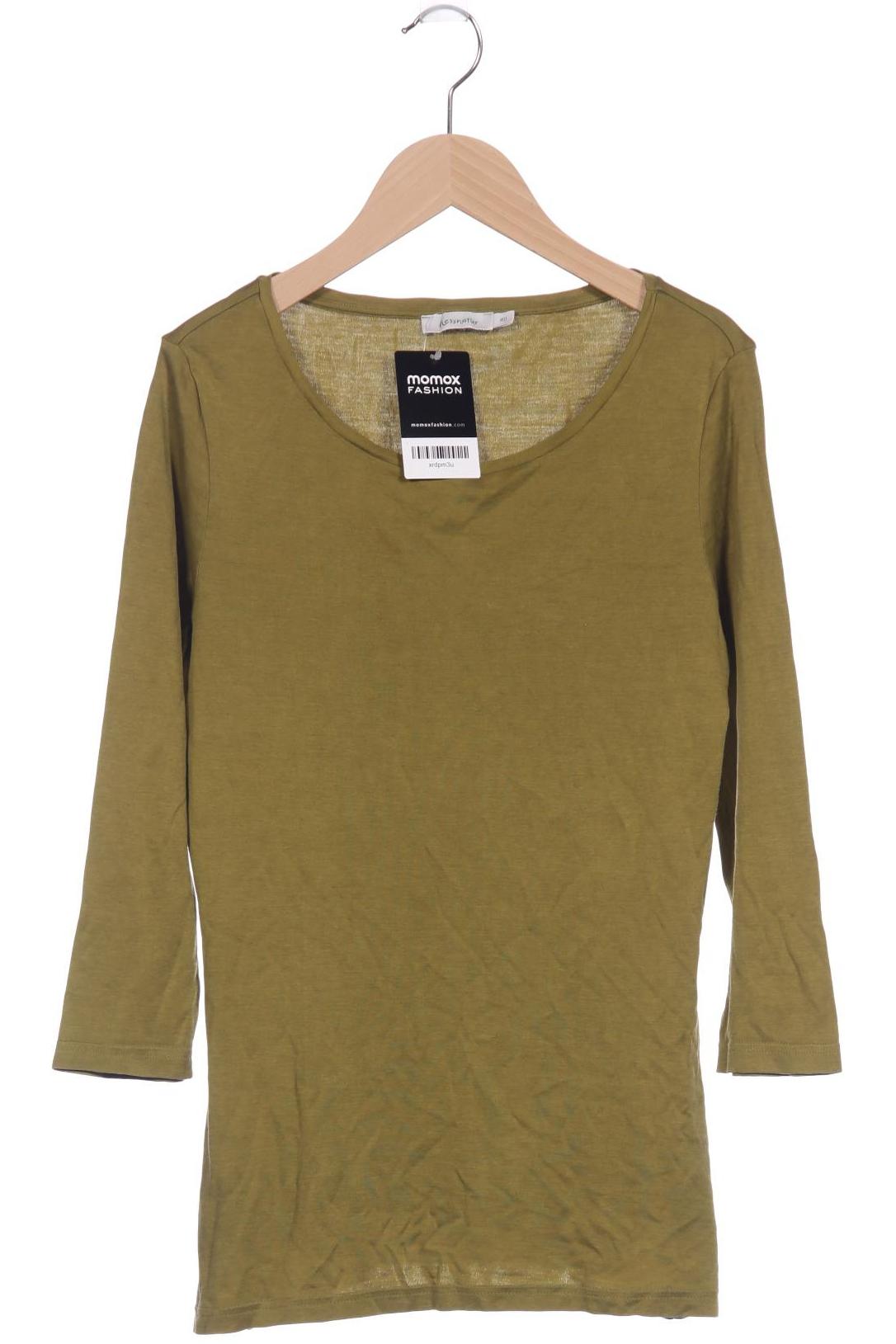 

hessnatur Damen Langarmshirt, grün, Gr. 40