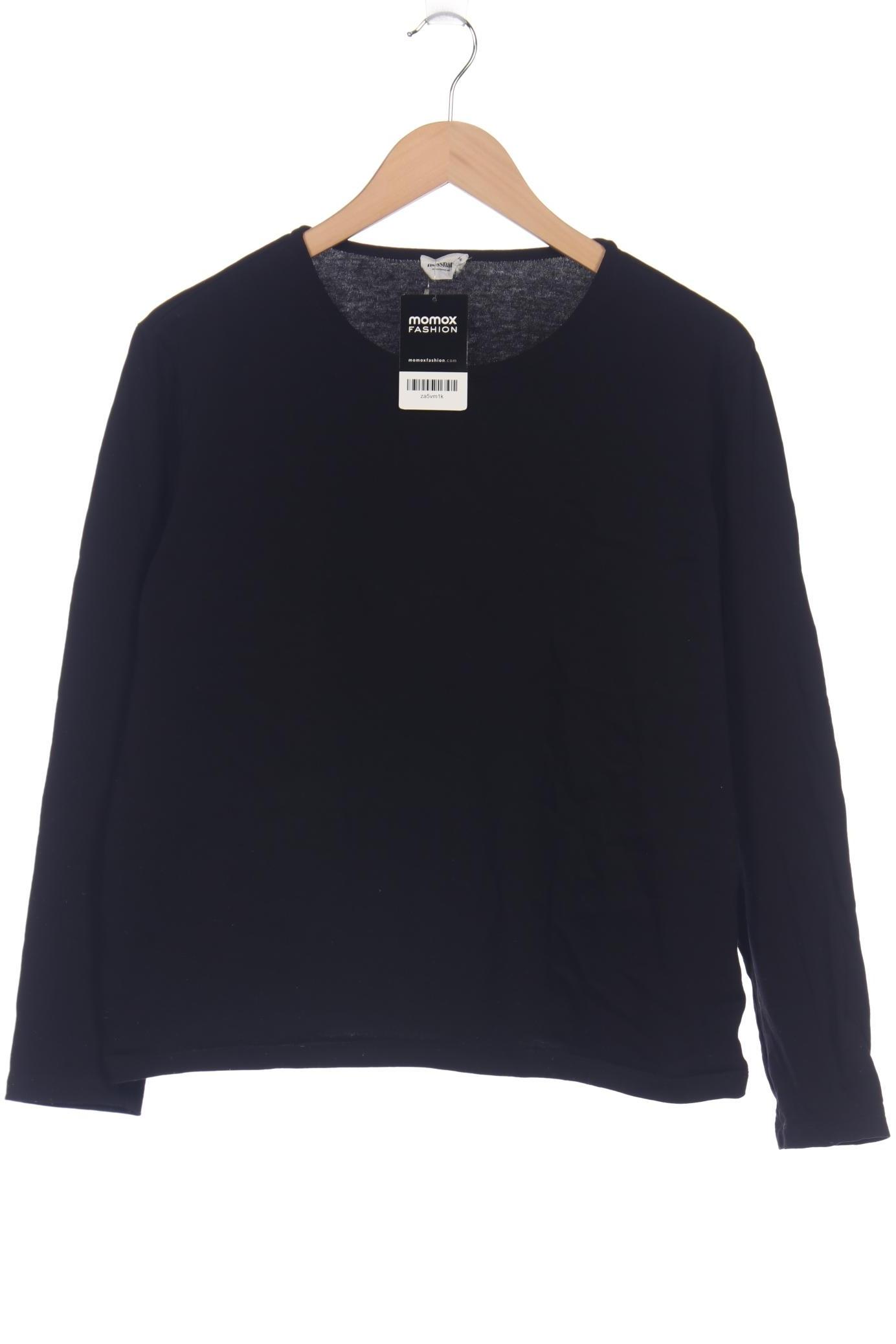 

hessnatur Damen Langarmshirt, schwarz, Gr. 46