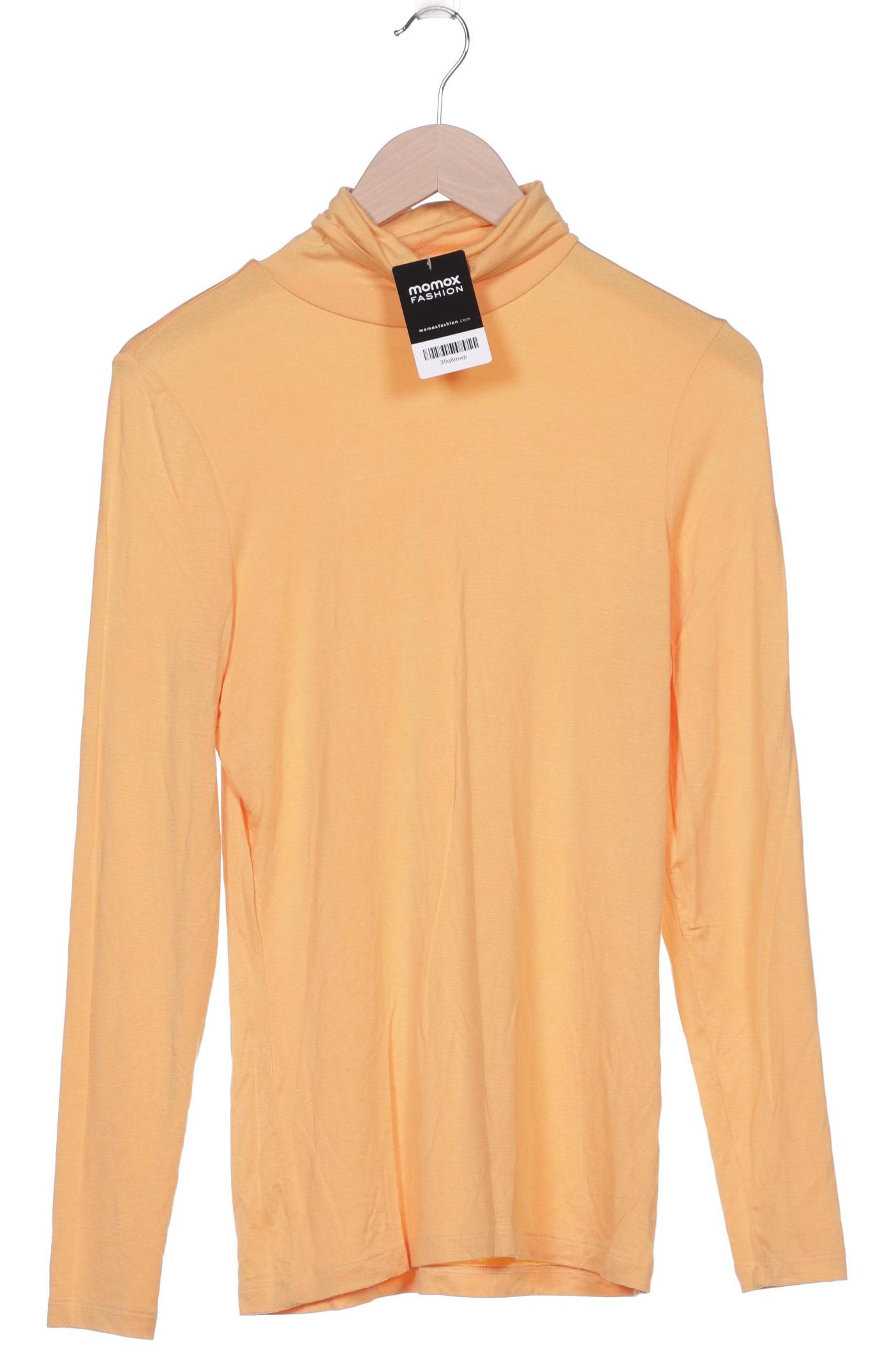 

hessnatur Damen Langarmshirt, orange, Gr. 40