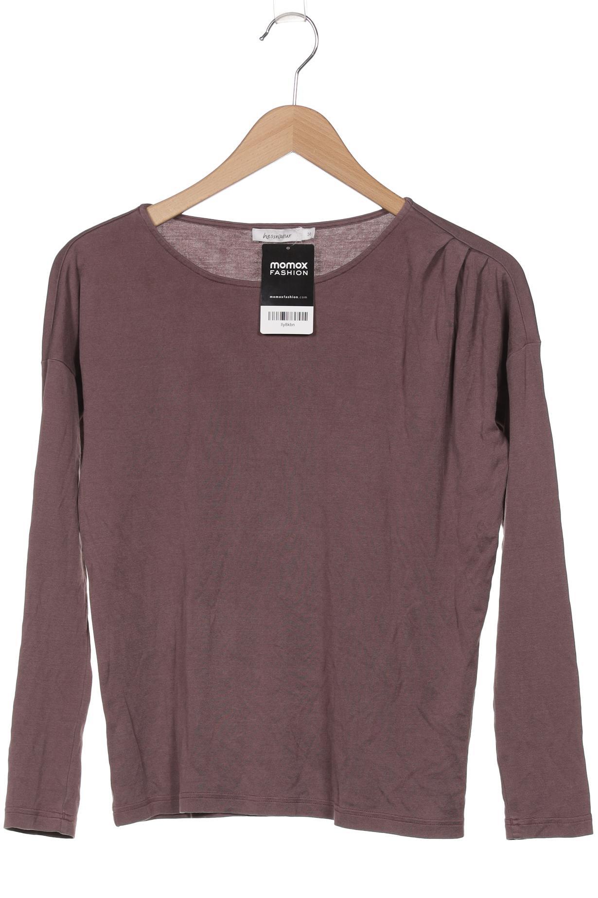

hessnatur Damen Langarmshirt, flieder, Gr. 36