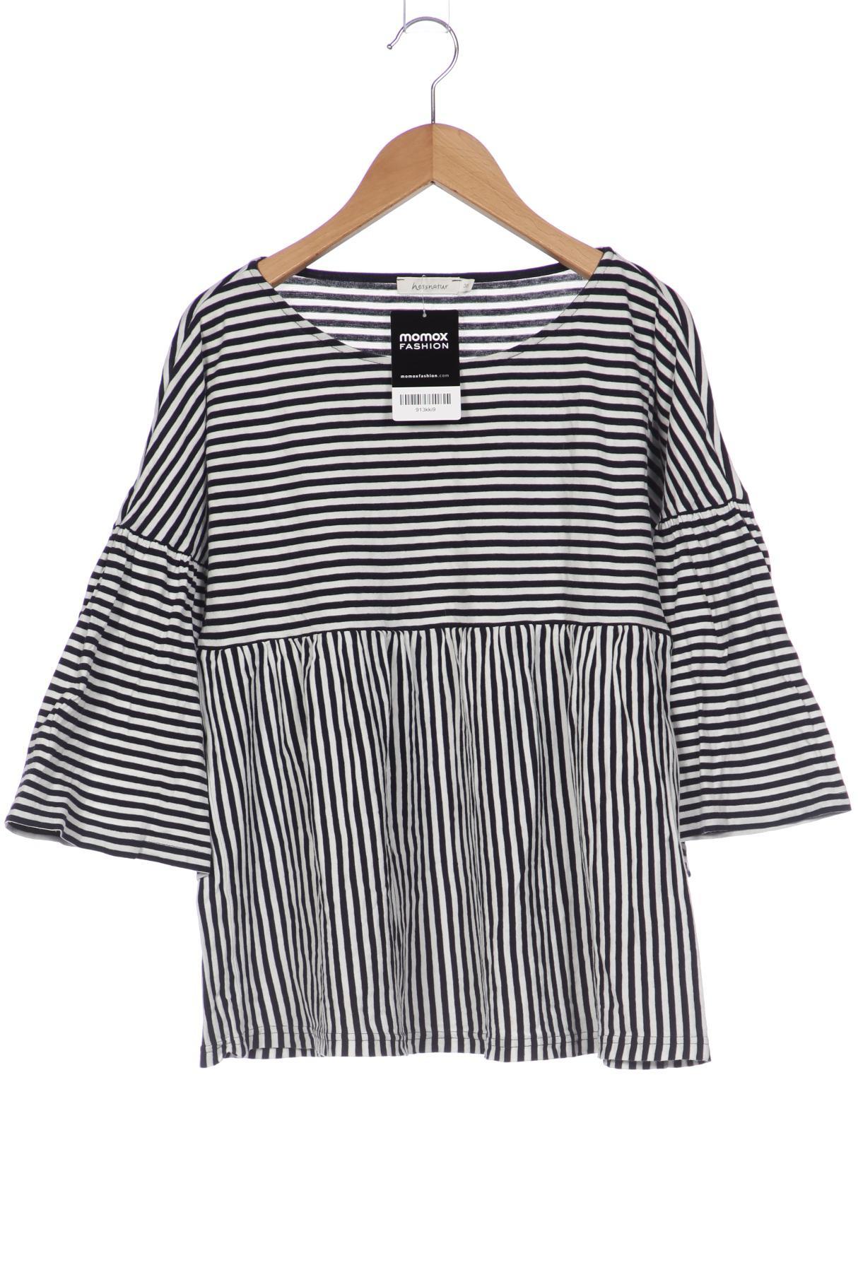 

hessnatur Damen Langarmshirt, marineblau, Gr. 38