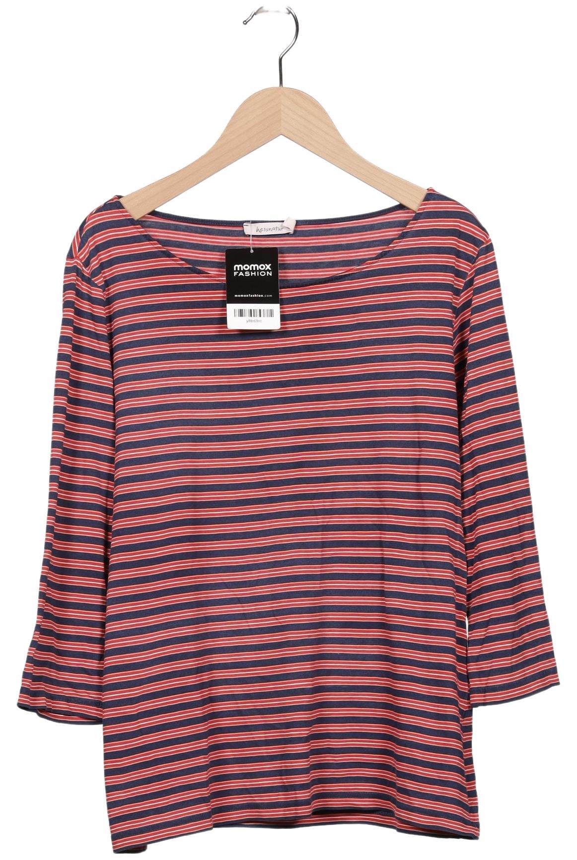 

hessnatur Damen Langarmshirt, mehrfarbig, Gr. 42