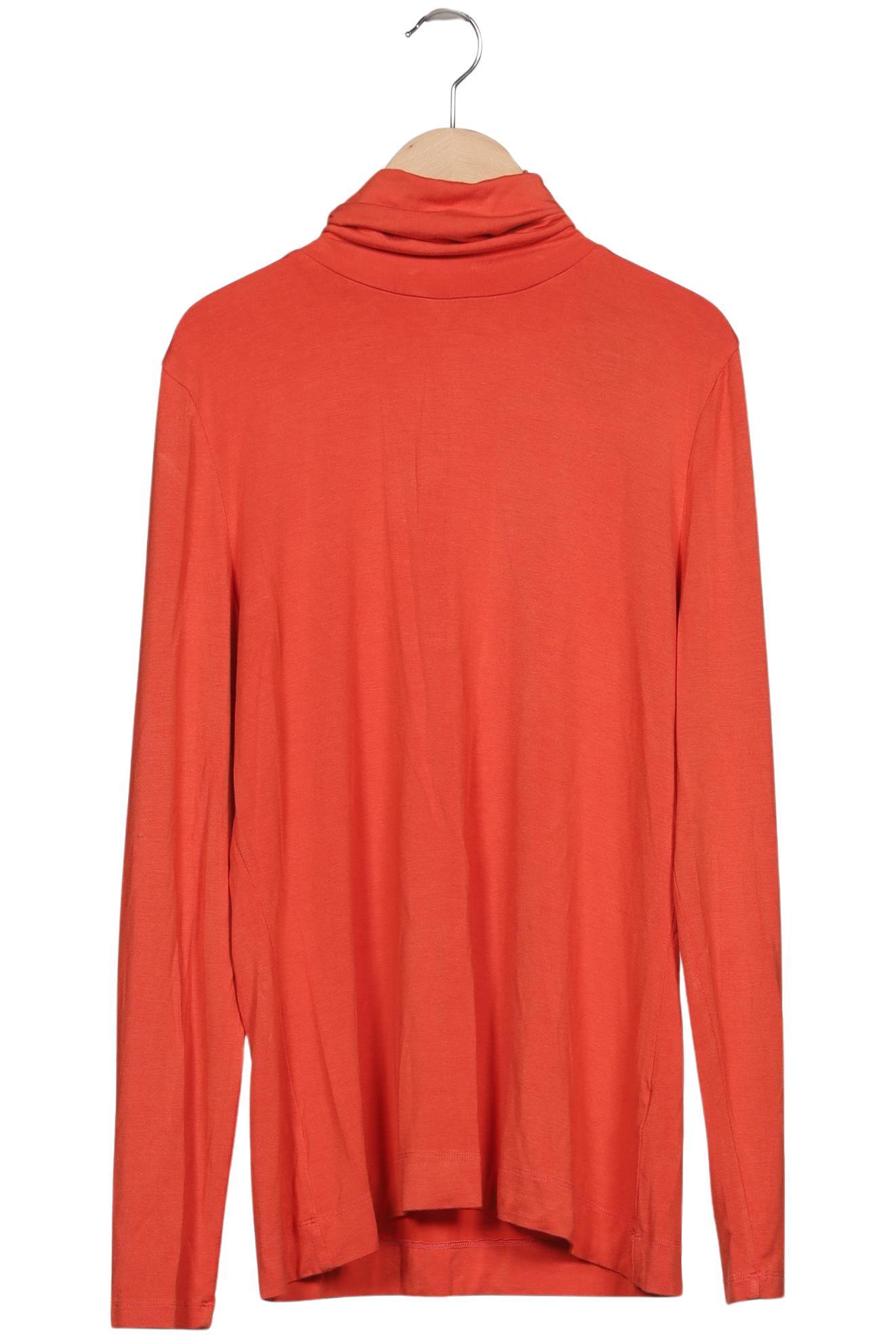 

hessnatur Damen Langarmshirt, orange, Gr. 44
