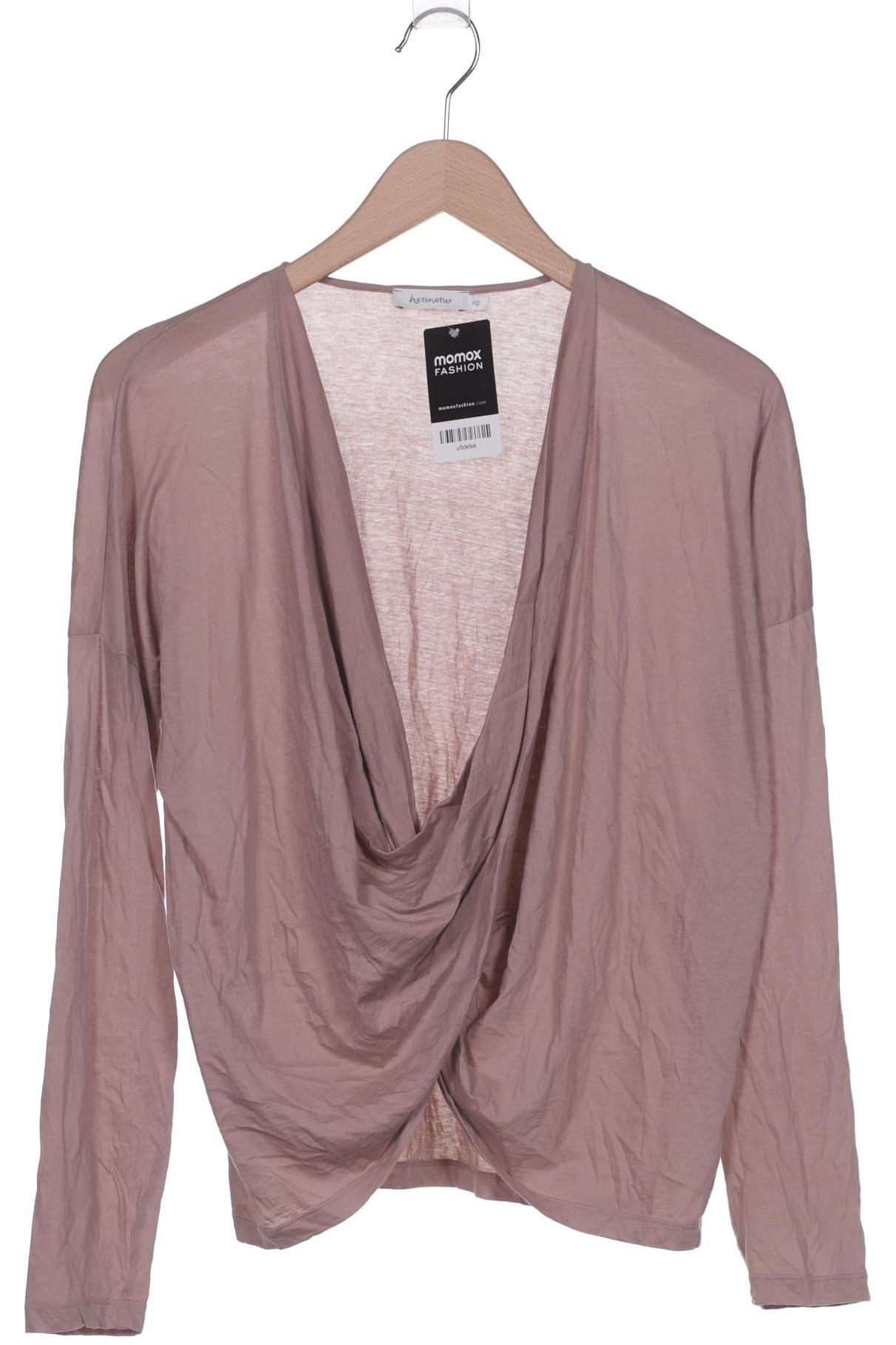 

hessnatur Damen Langarmshirt, pink, Gr. 40