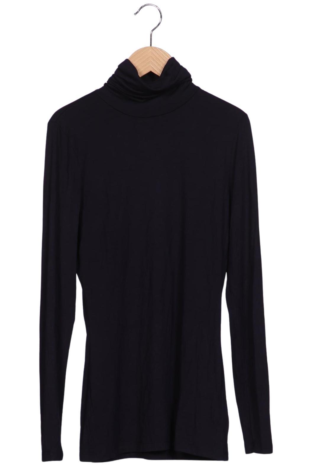 

hessnatur Damen Langarmshirt, marineblau, Gr. 38