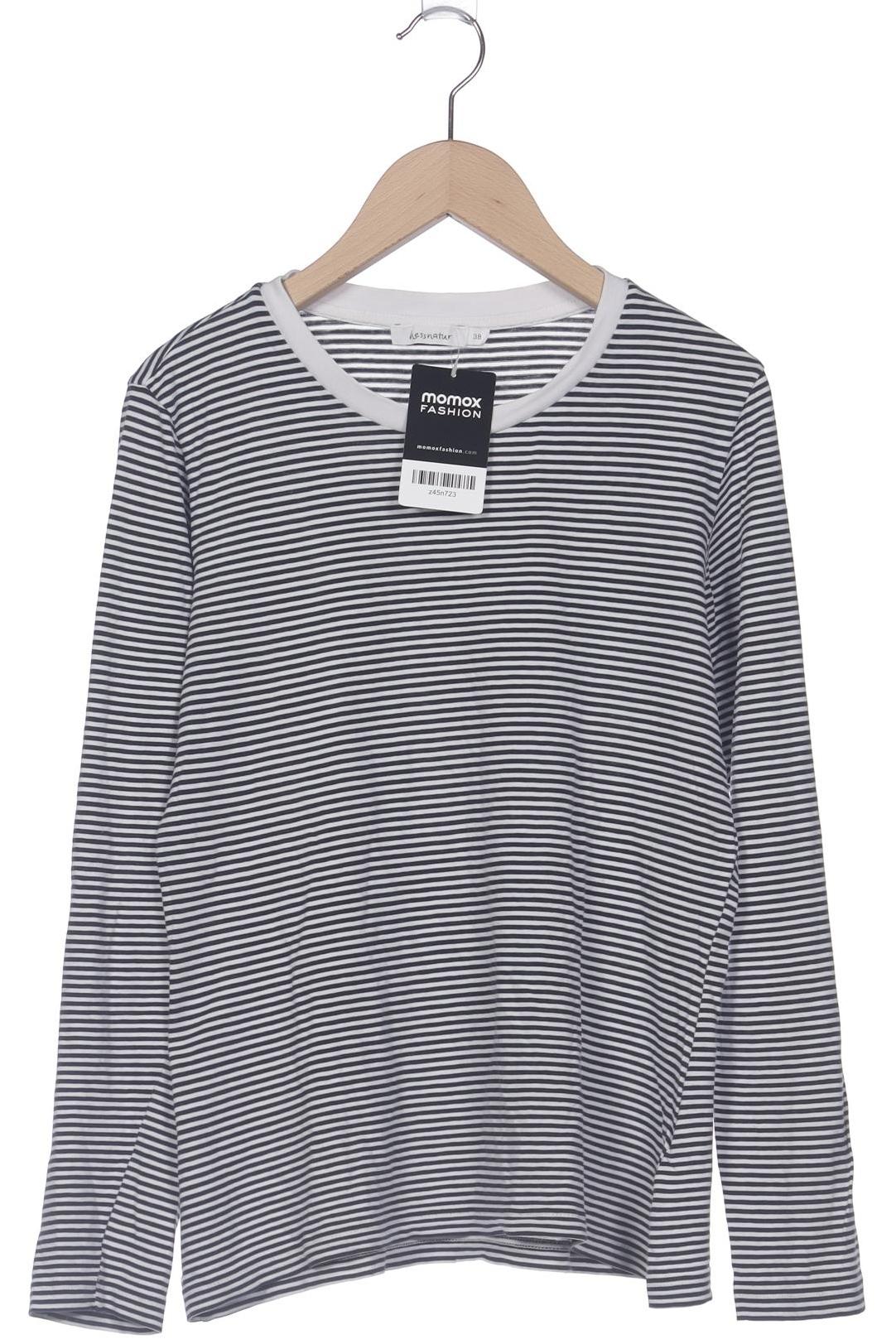 

hessnatur Damen Langarmshirt, marineblau, Gr. 38