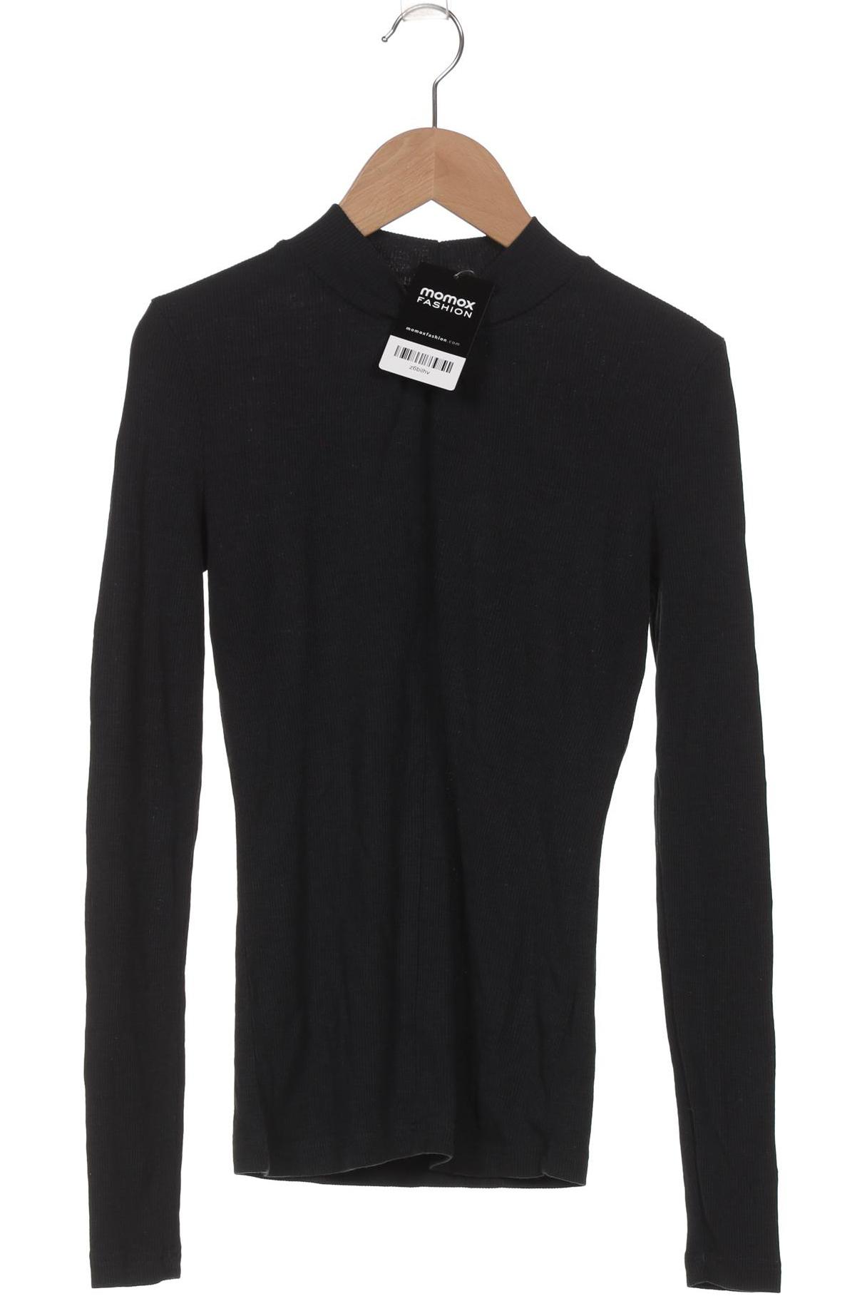 

hessnatur Damen Langarmshirt, schwarz, Gr. 36