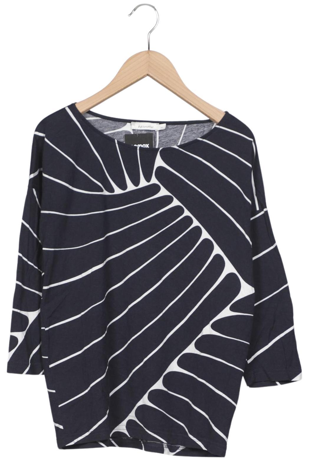 

hessnatur Damen Langarmshirt, mehrfarbig, Gr. 36