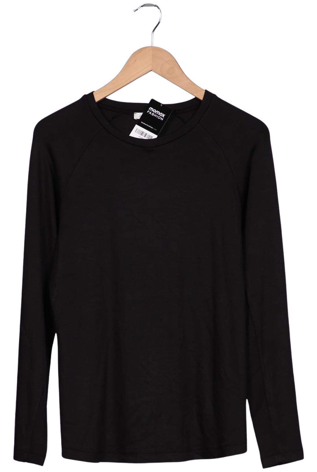 

hessnatur Damen Langarmshirt, schwarz, Gr. 42