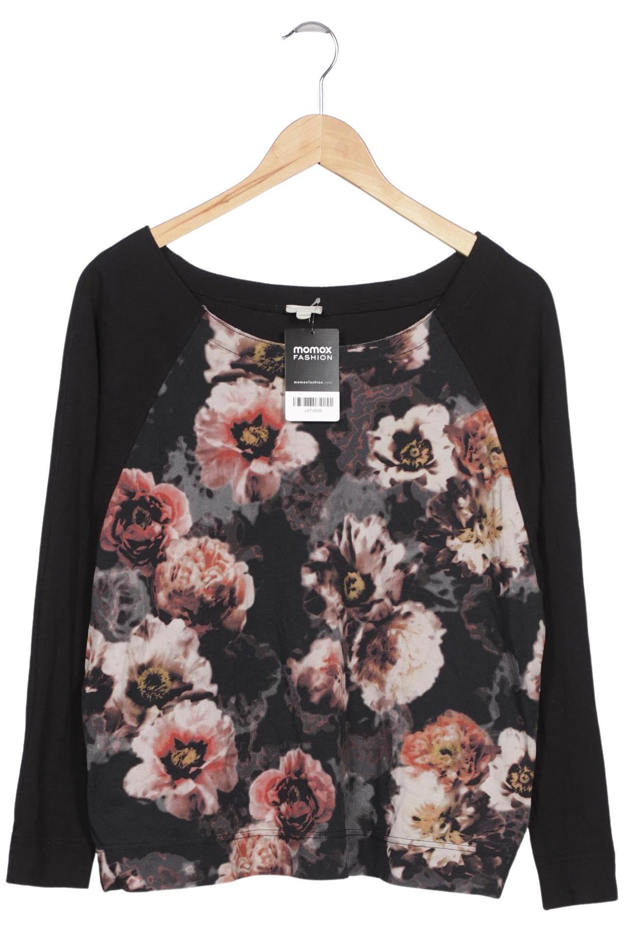 

hessnatur Damen Langarmshirt, schwarz, Gr. 38