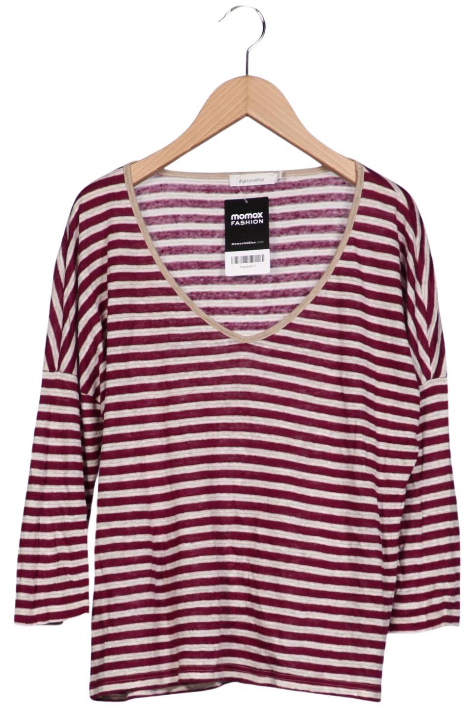 

hessnatur Damen Langarmshirt, mehrfarbig, Gr. 38