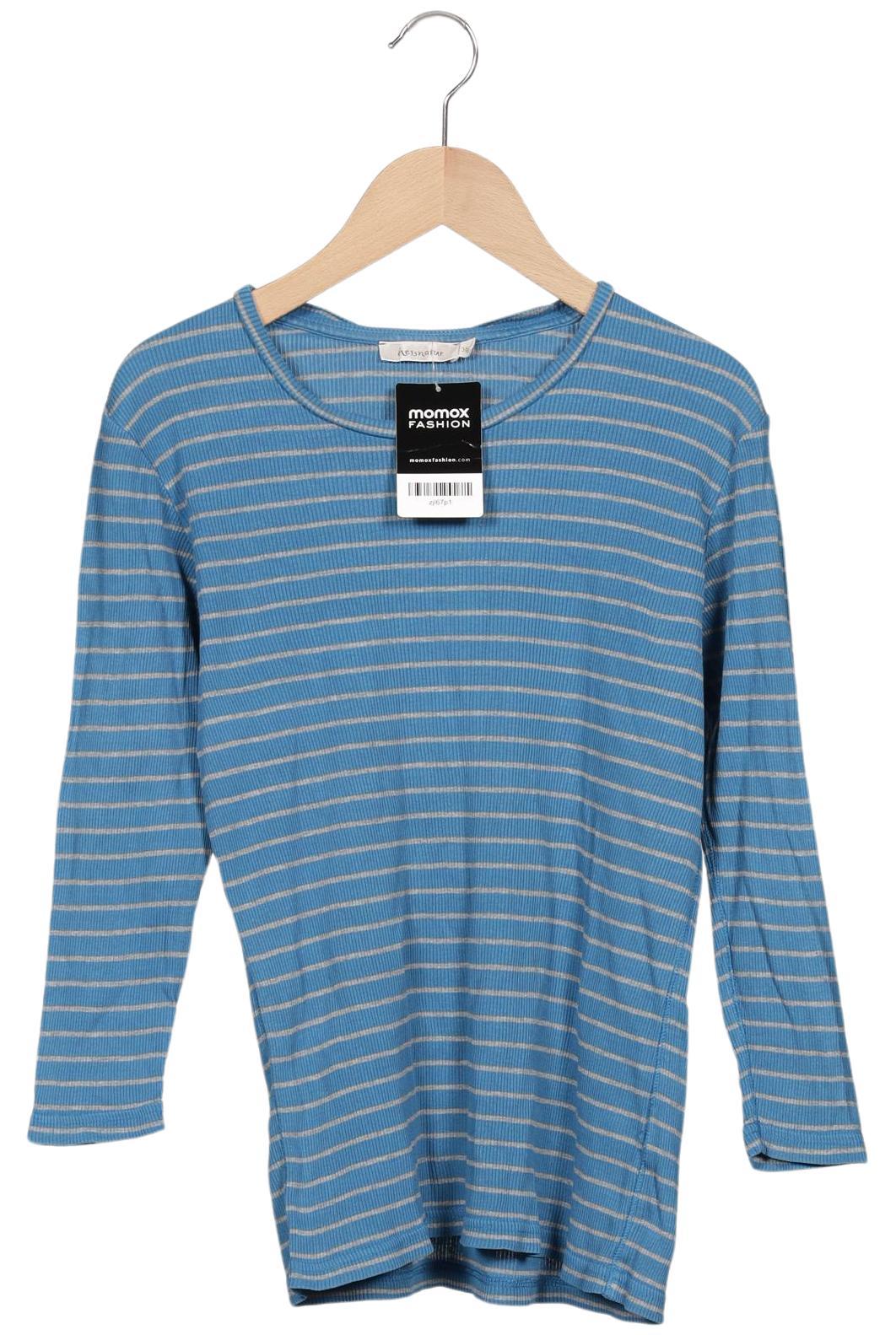 

hessnatur Damen Langarmshirt, hellblau, Gr. 36