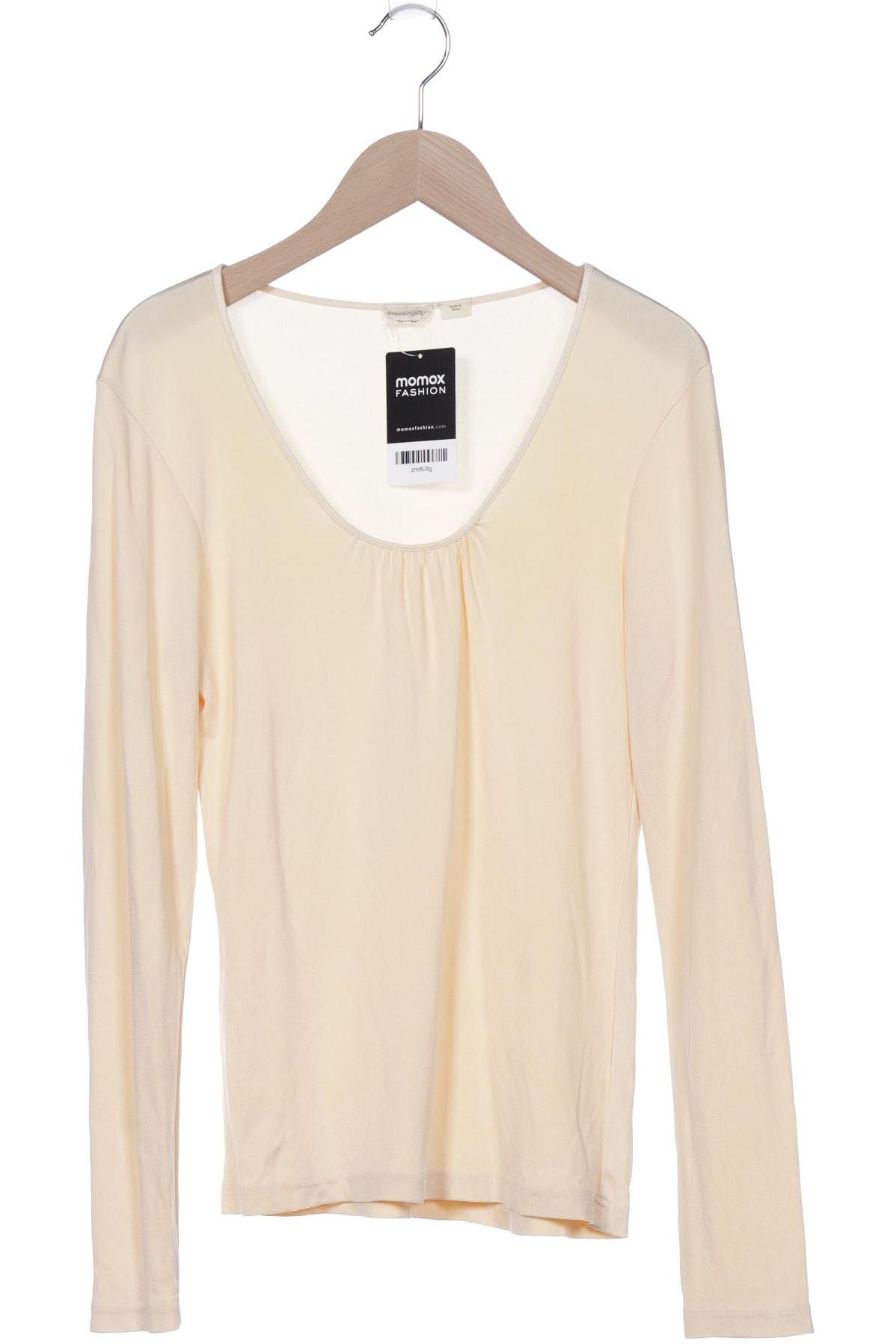 

hessnatur Damen Langarmshirt, beige, Gr. 36