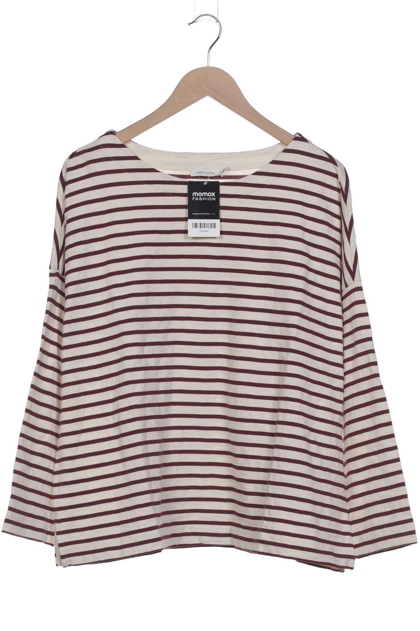 

hessnatur Damen Langarmshirt, cremeweiß, Gr. 48