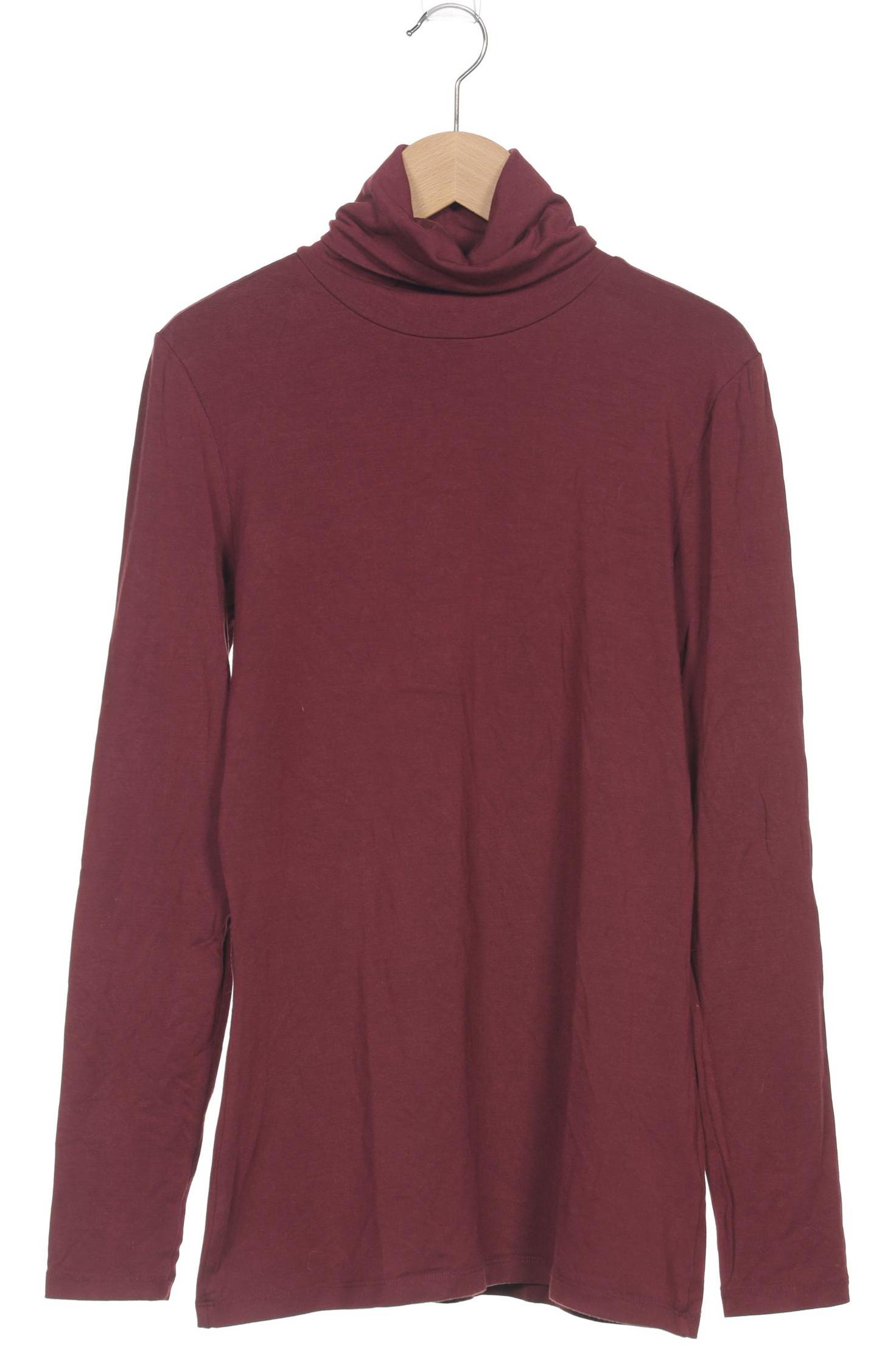 

hessnatur Damen Langarmshirt, bordeaux, Gr. 40