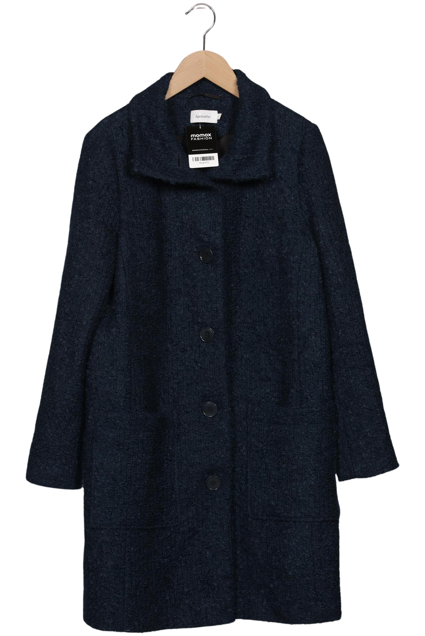 

hessnatur Damen Mantel, marineblau, Gr. 36