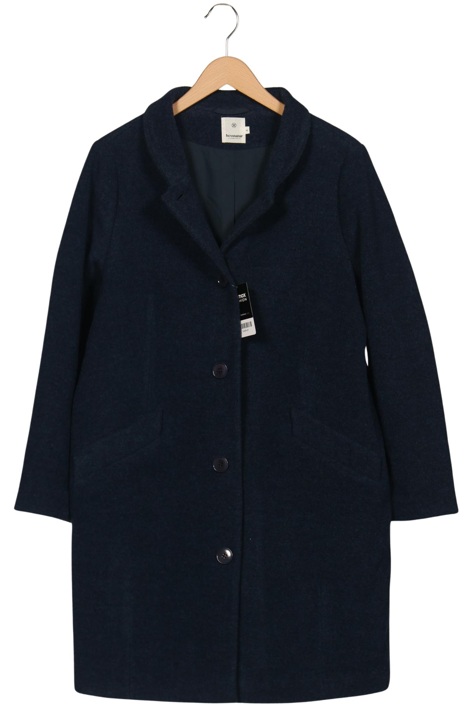 

hessnatur Damen Mantel, marineblau, Gr. 42