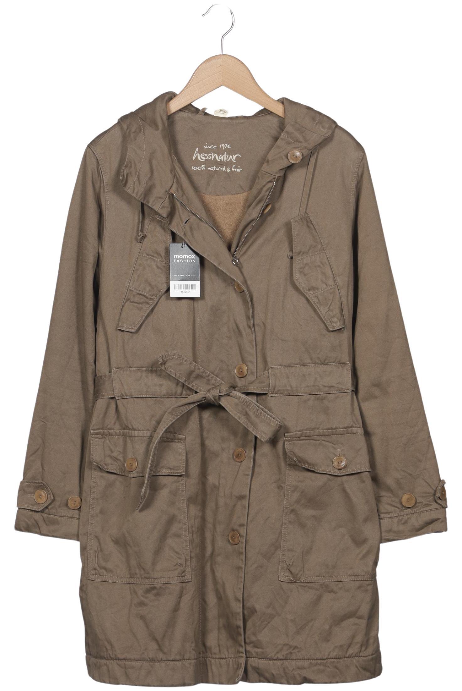 

hessnatur Damen Mantel, braun, Gr. 38