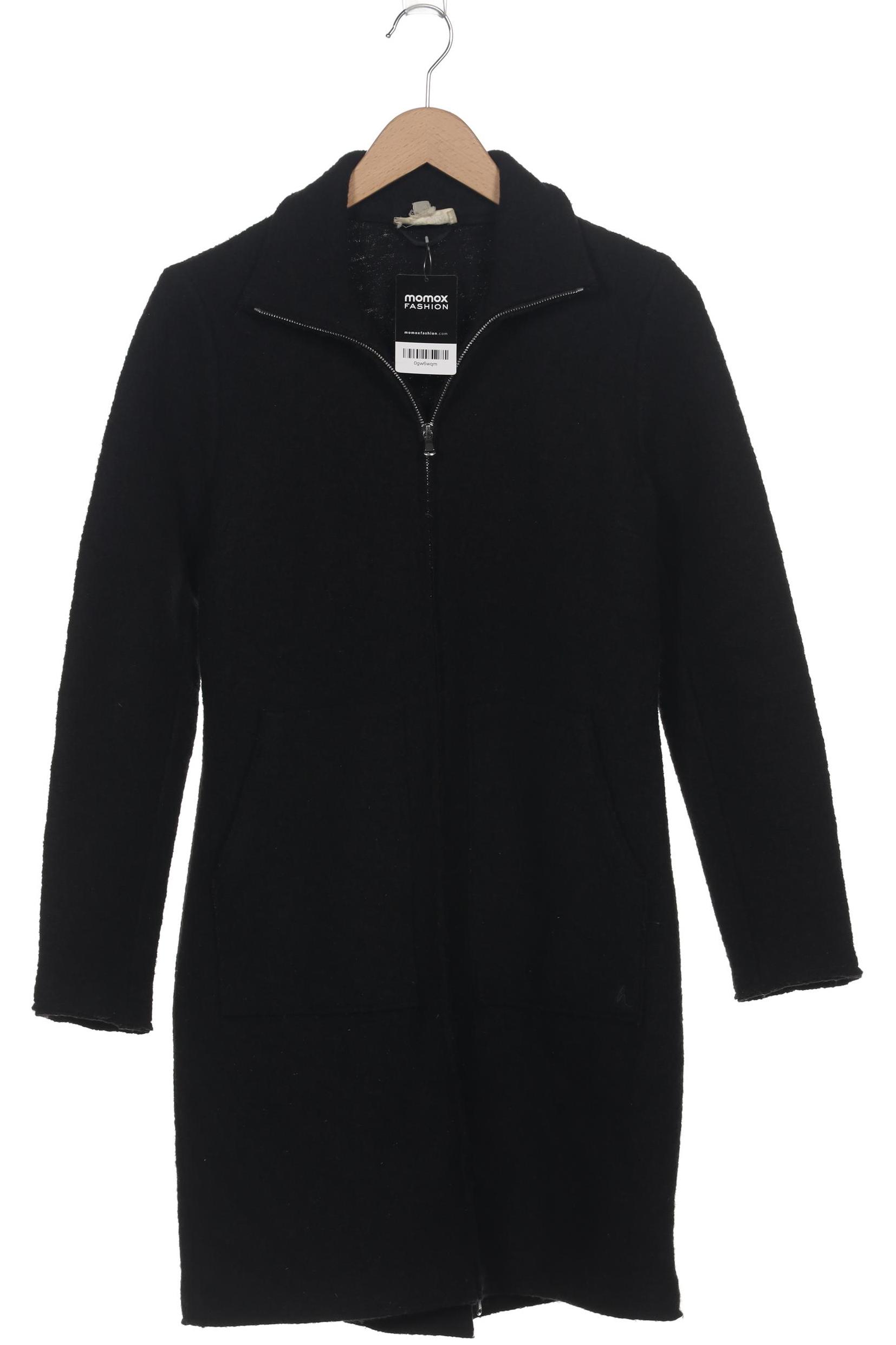 

hessnatur Damen Mantel, schwarz, Gr. 36