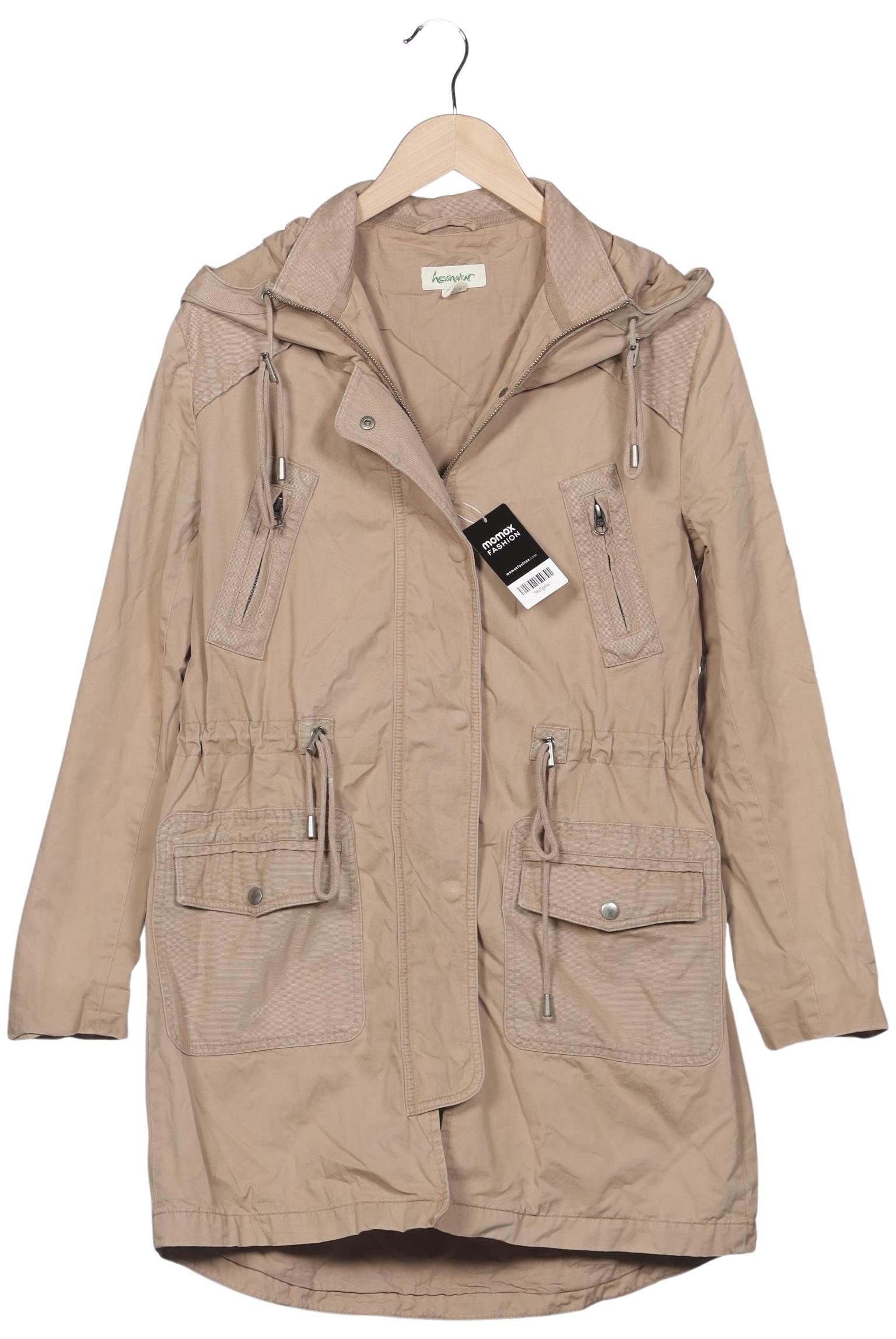 

hessnatur Damen Mantel, beige, Gr. 38