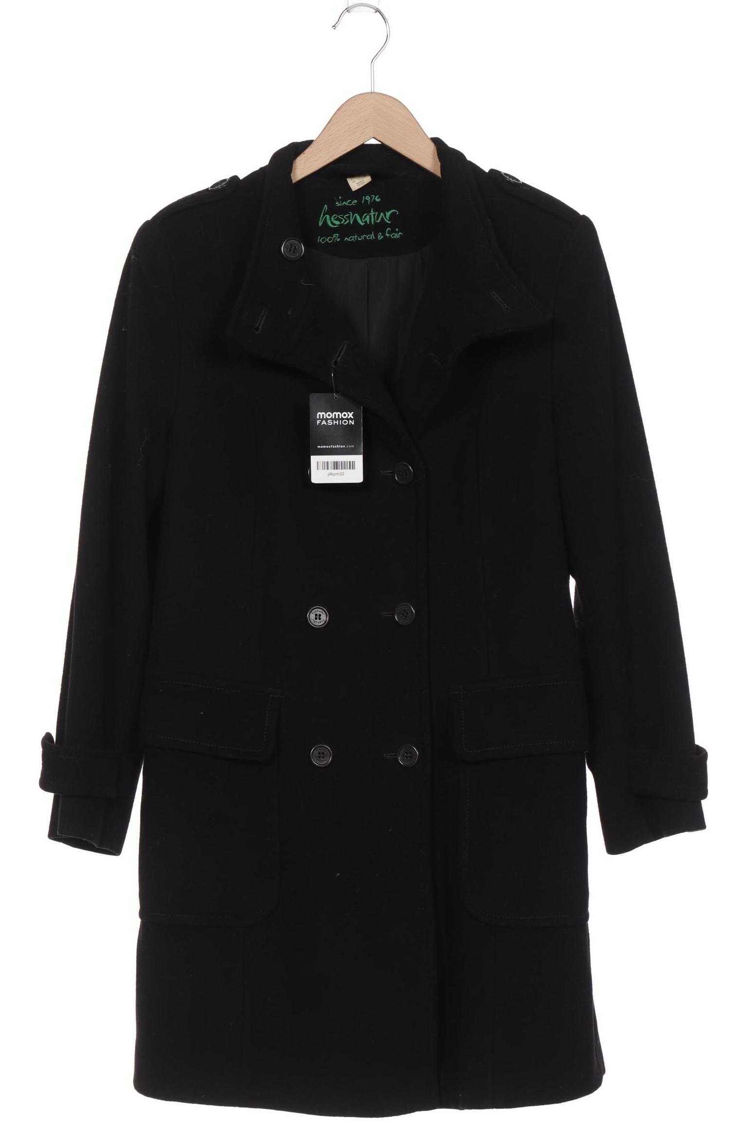 

hessnatur Damen Mantel, schwarz