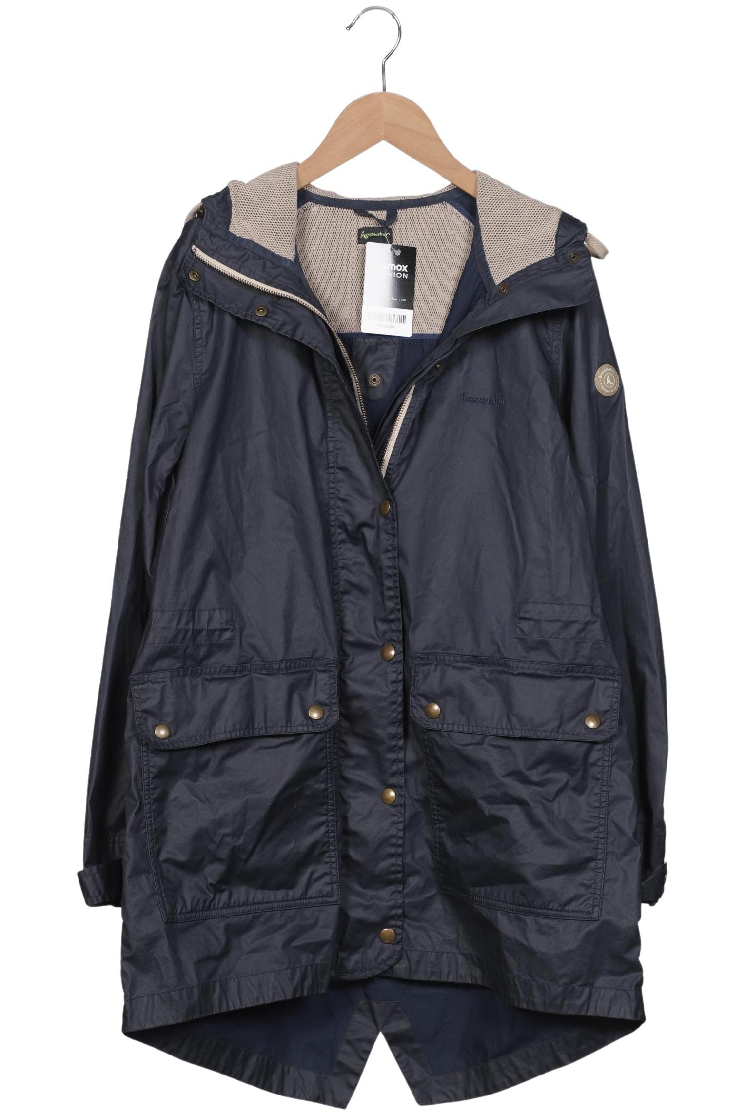 

hessnatur Damen Mantel, marineblau, Gr. 38