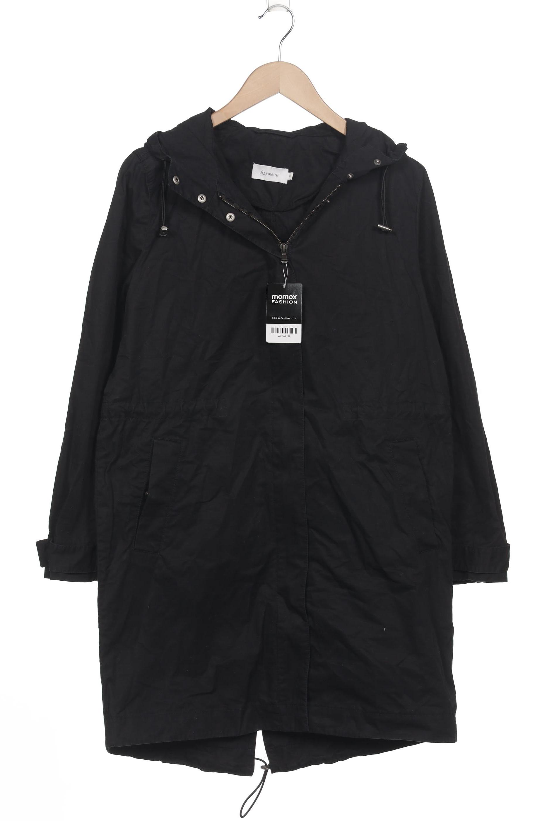 

hessnatur Damen Mantel, schwarz, Gr. 40