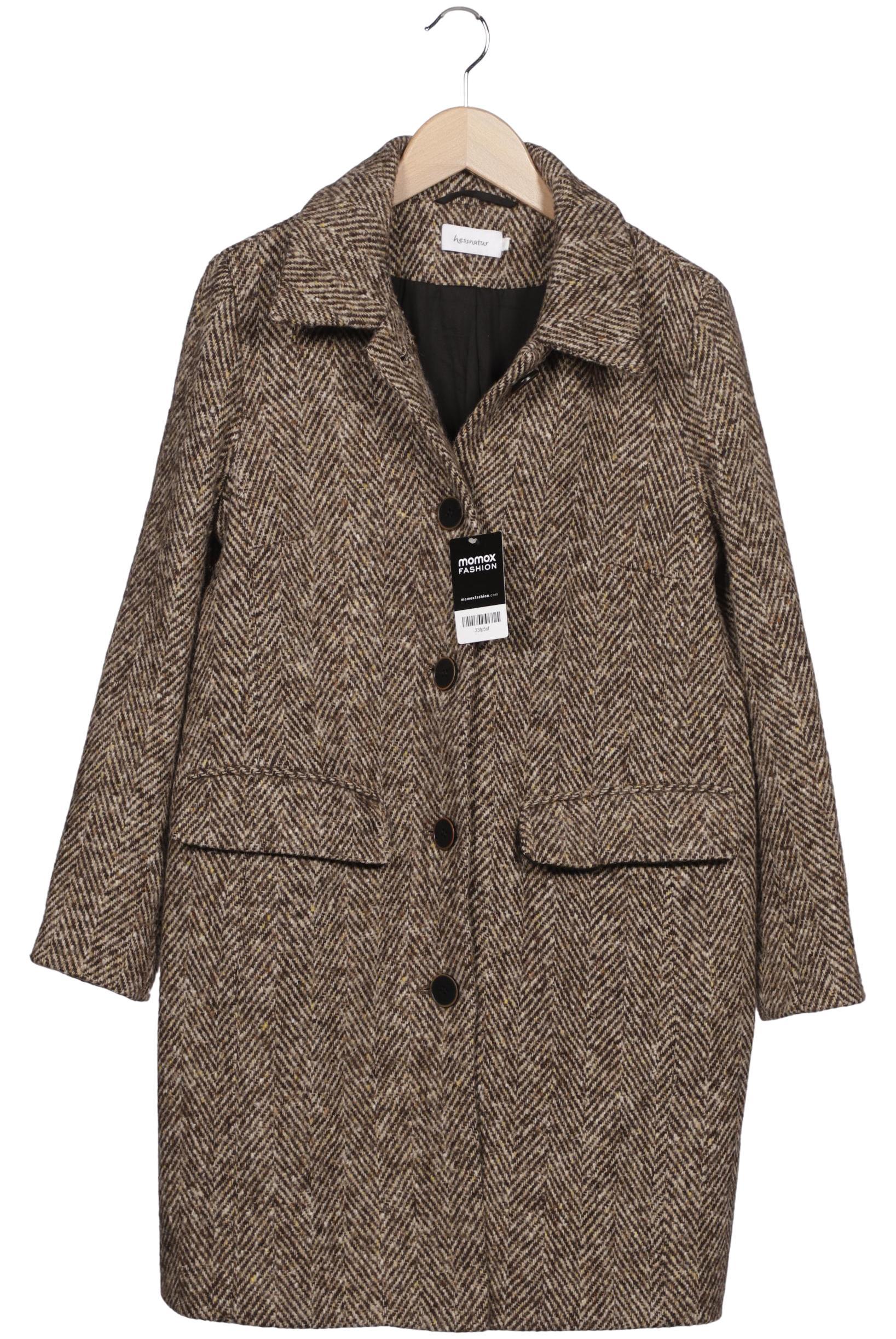 

hessnatur Damen Mantel, braun, Gr. 34