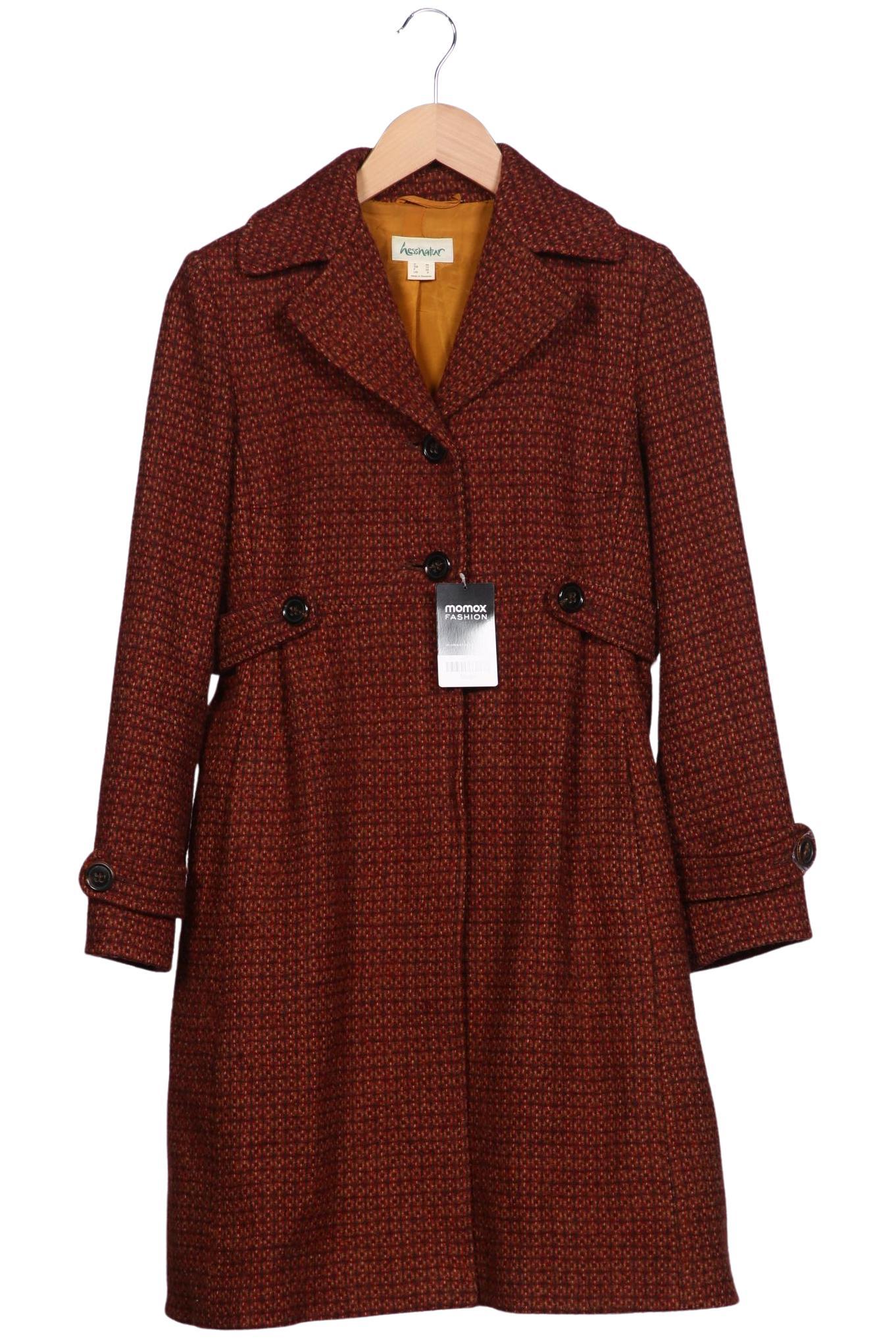 

hessnatur Damen Mantel, braun, Gr. 36