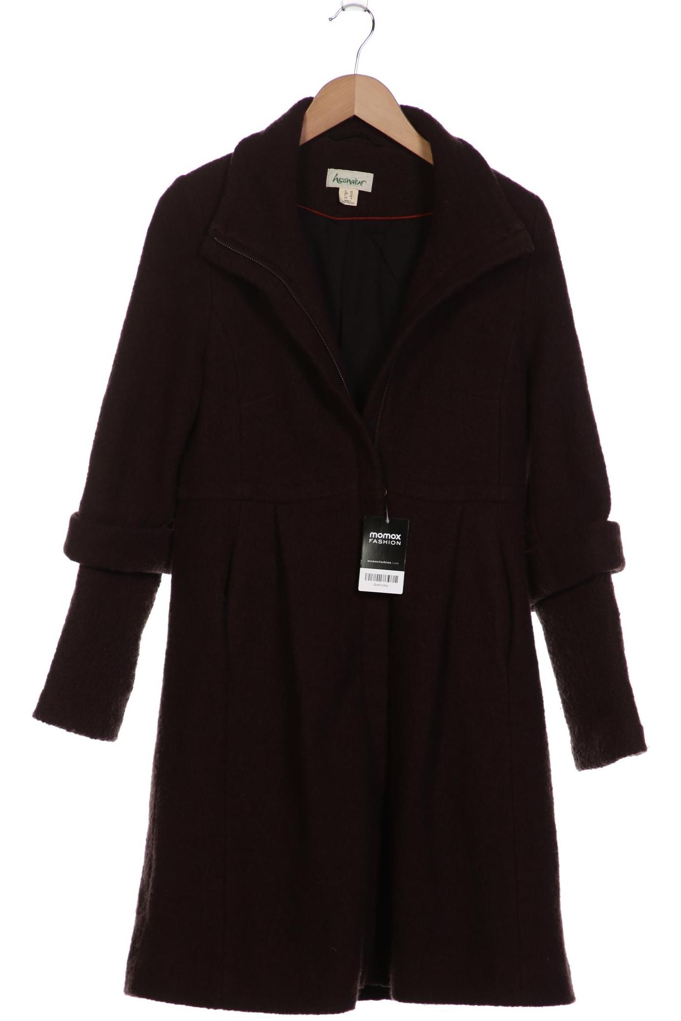 

hessnatur Damen Mantel, braun, Gr. 38