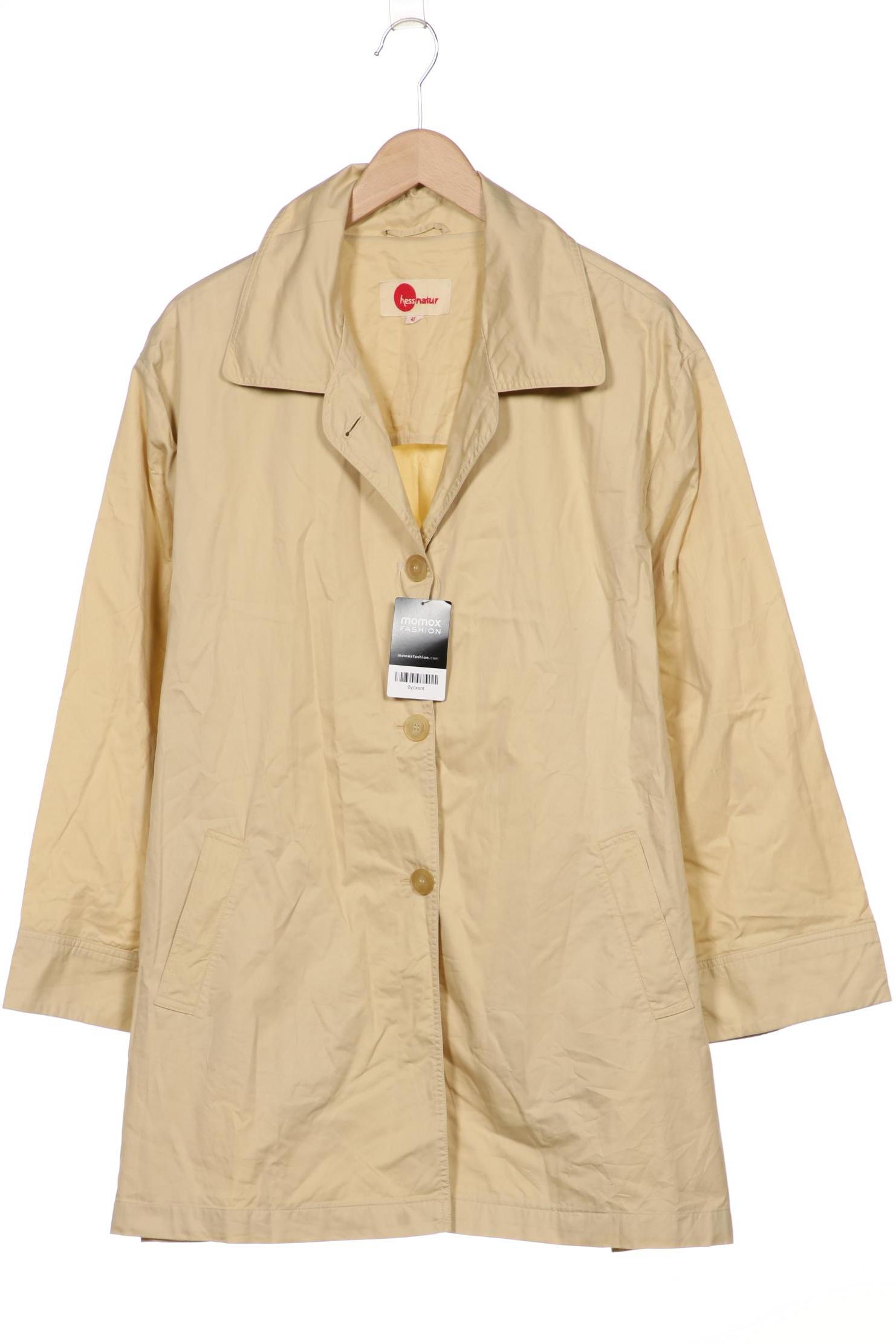 

hessnatur Damen Mantel, beige, Gr. 48