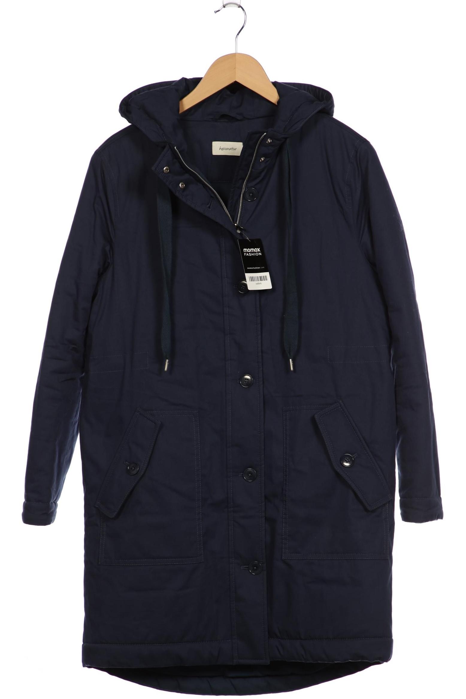 

hessnatur Damen Mantel, marineblau, Gr. 36
