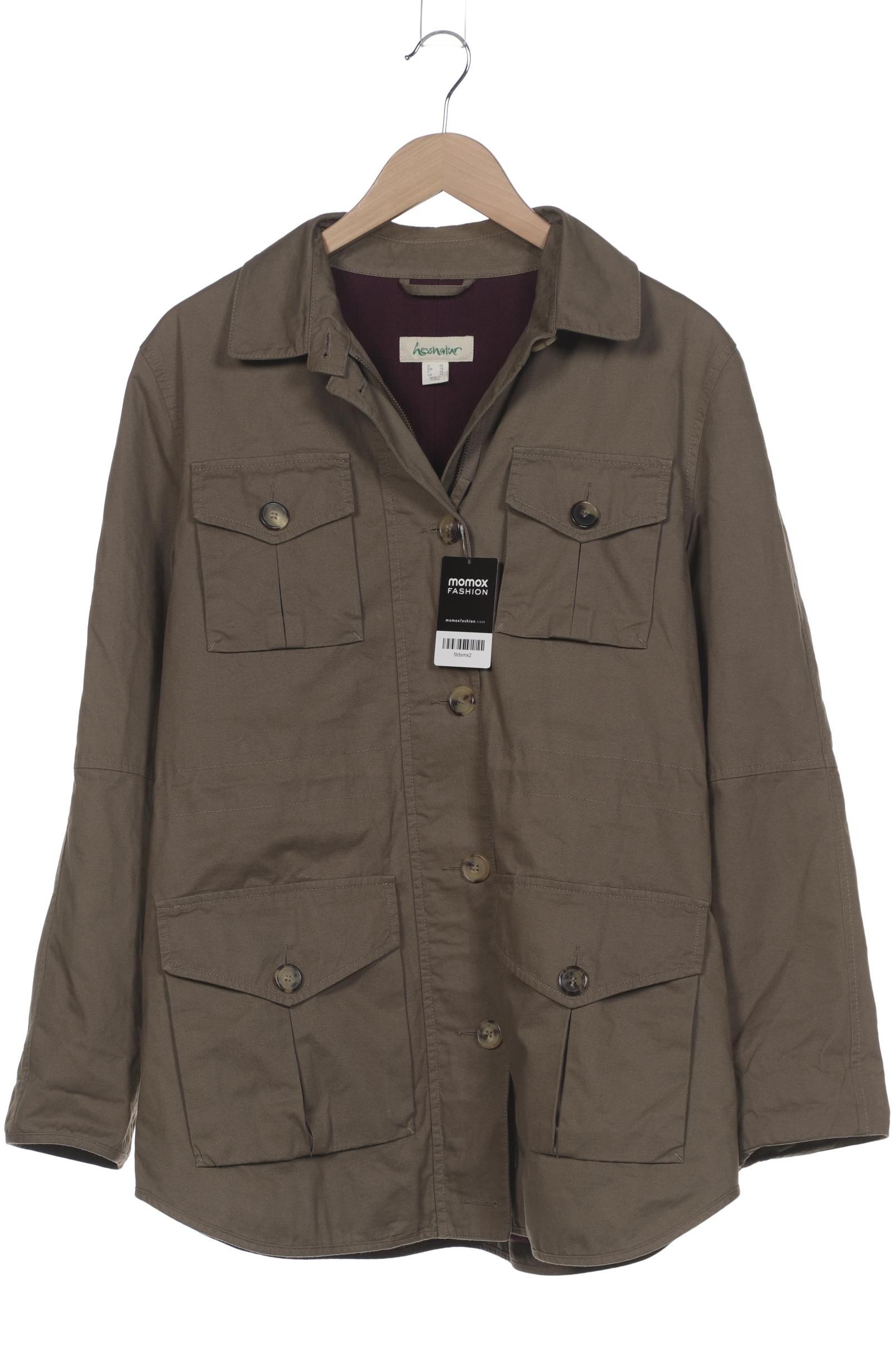 

hessnatur Damen Mantel, grün, Gr. 42