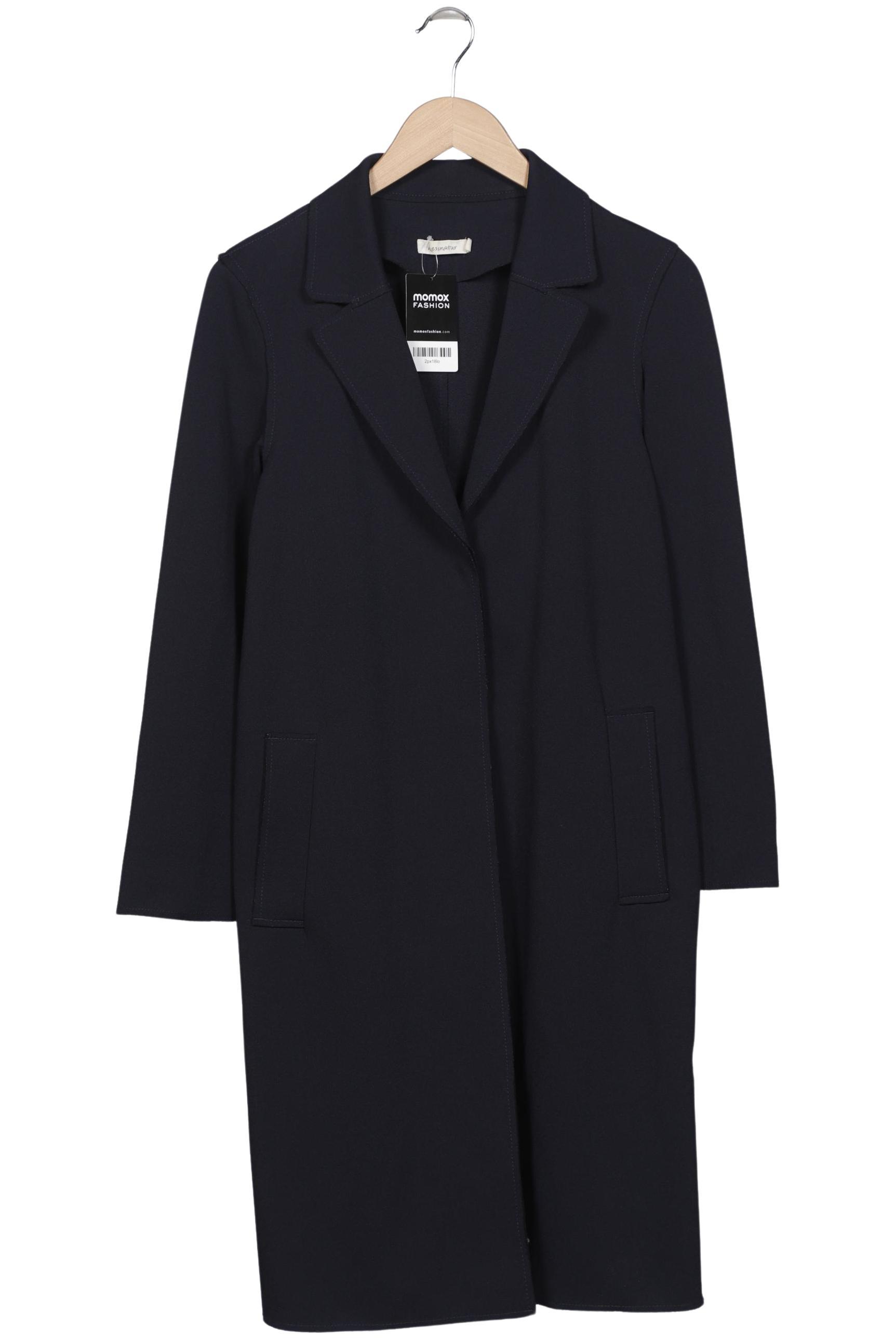 

hessnatur Damen Mantel, marineblau, Gr. 36