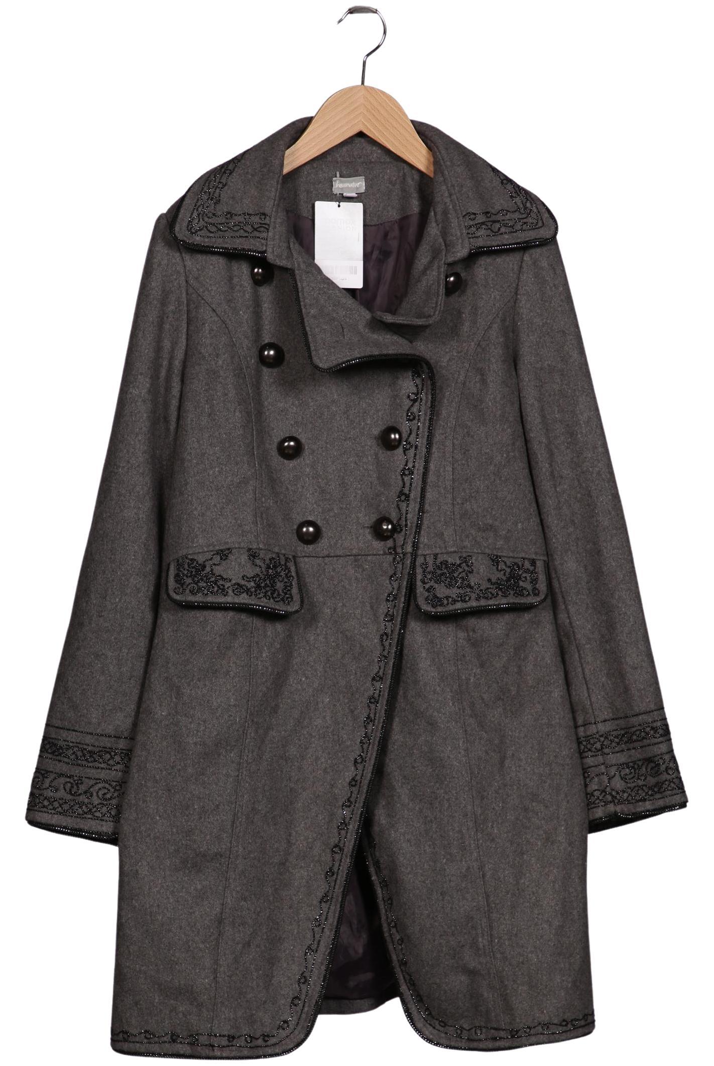 

hessnatur Damen Mantel, grau, Gr. 36