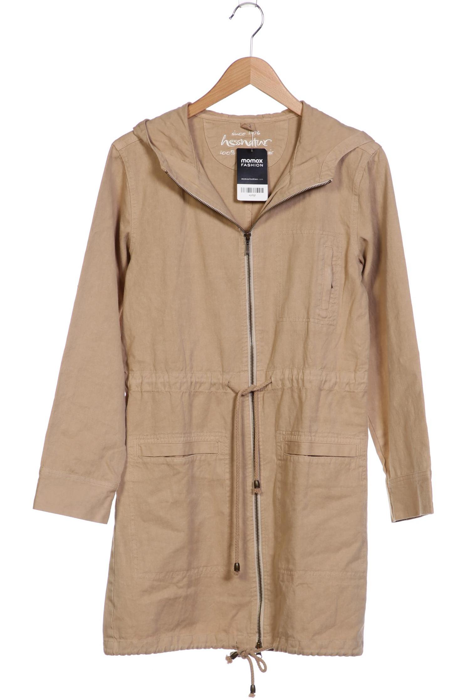 

hessnatur Damen Mantel, beige, Gr. 34