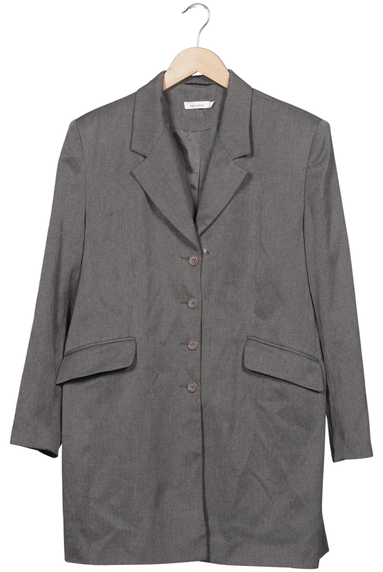 

hessnatur Damen Mantel, grau, Gr. 44