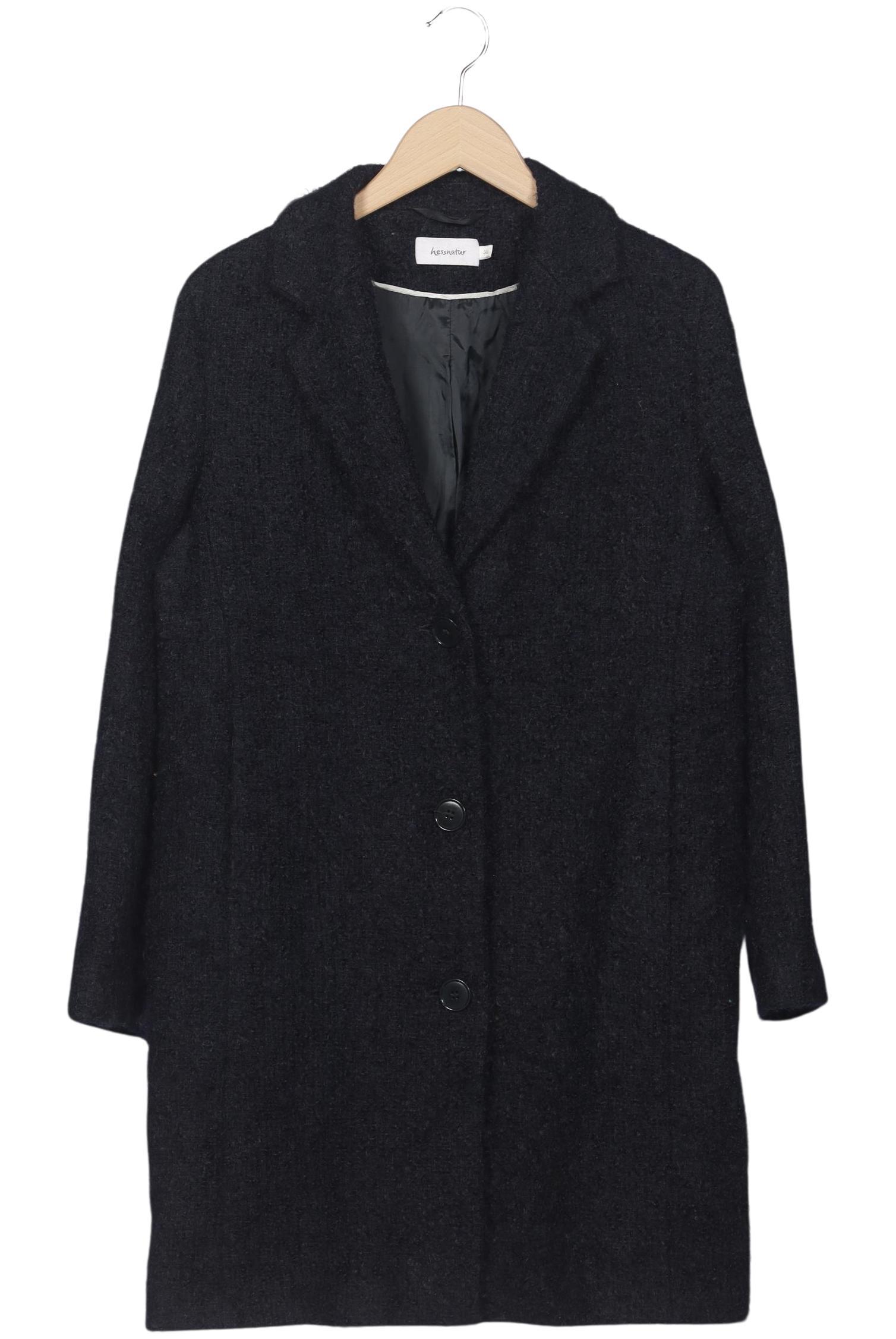 

hessnatur Damen Mantel, marineblau, Gr. 38