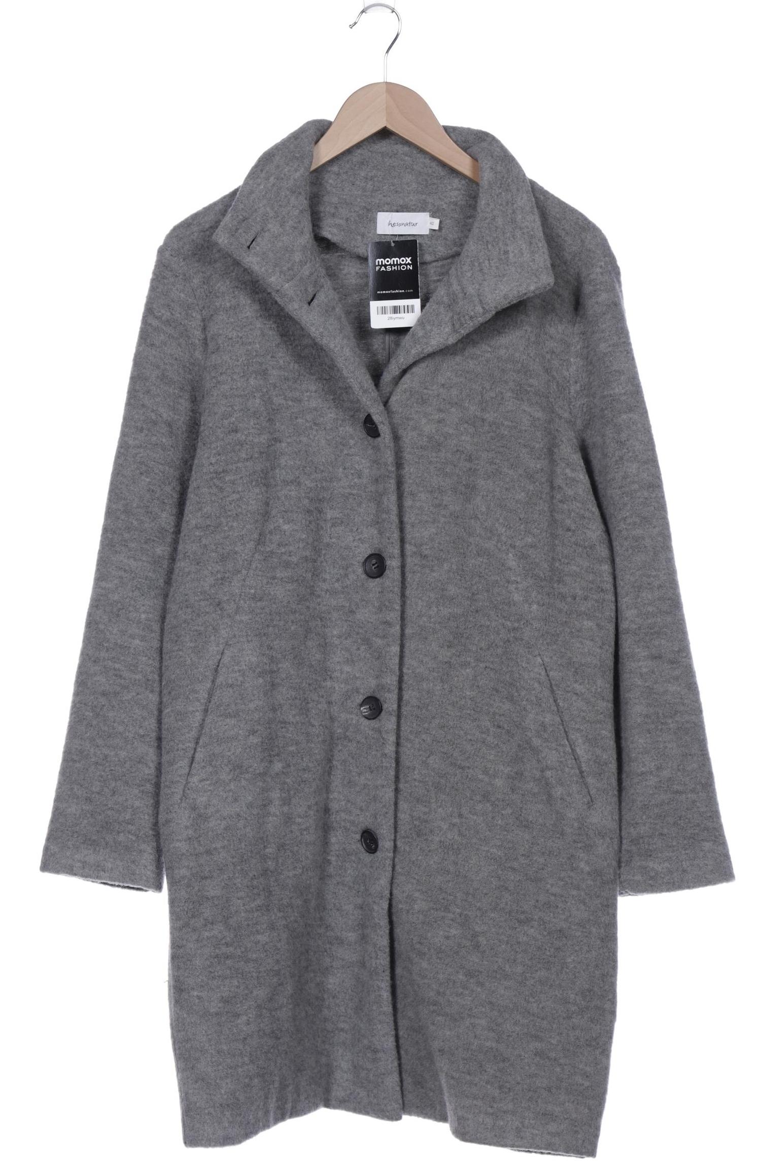 

hessnatur Damen Mantel, grau, Gr. 40