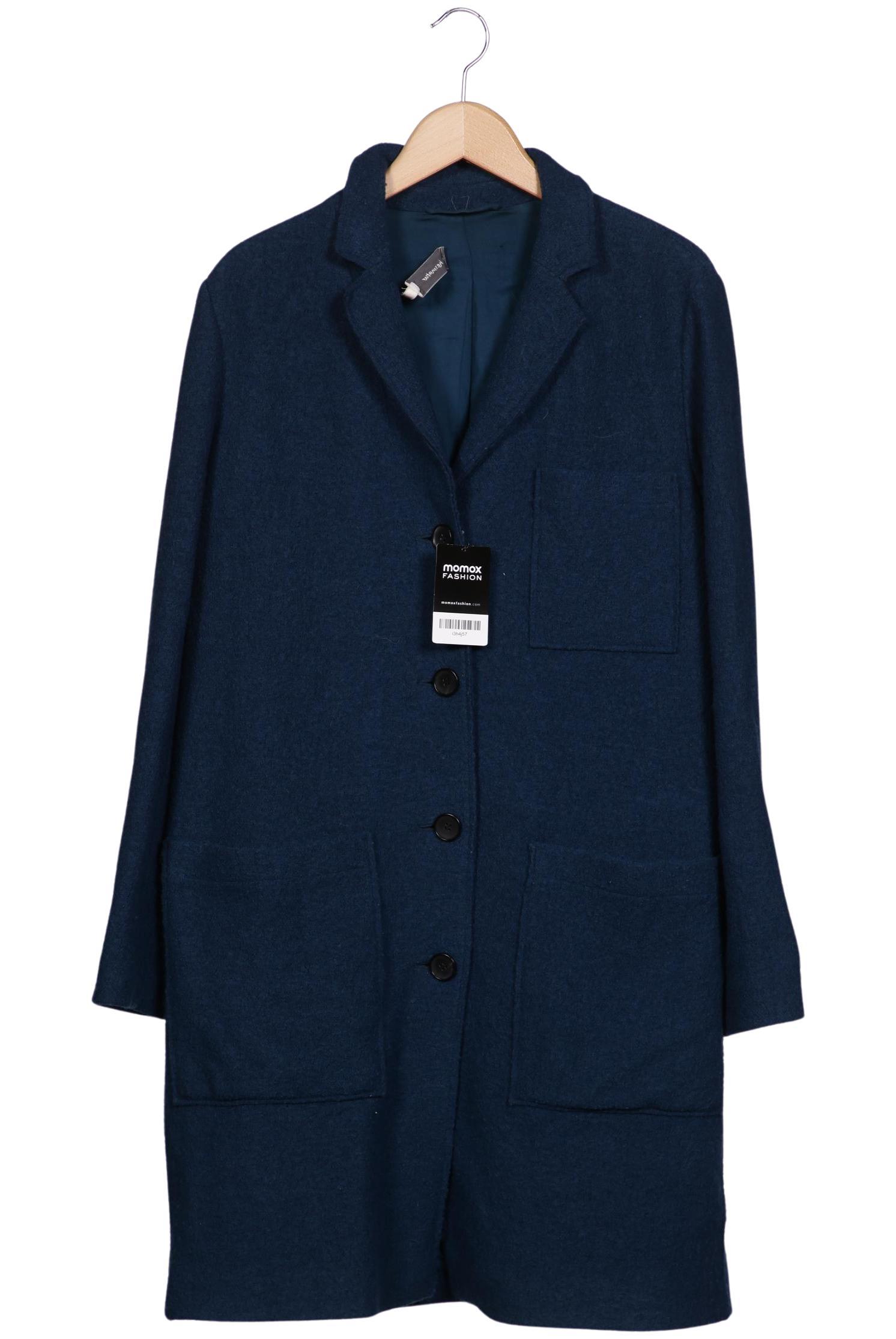 

hessnatur Damen Mantel, marineblau, Gr. 38