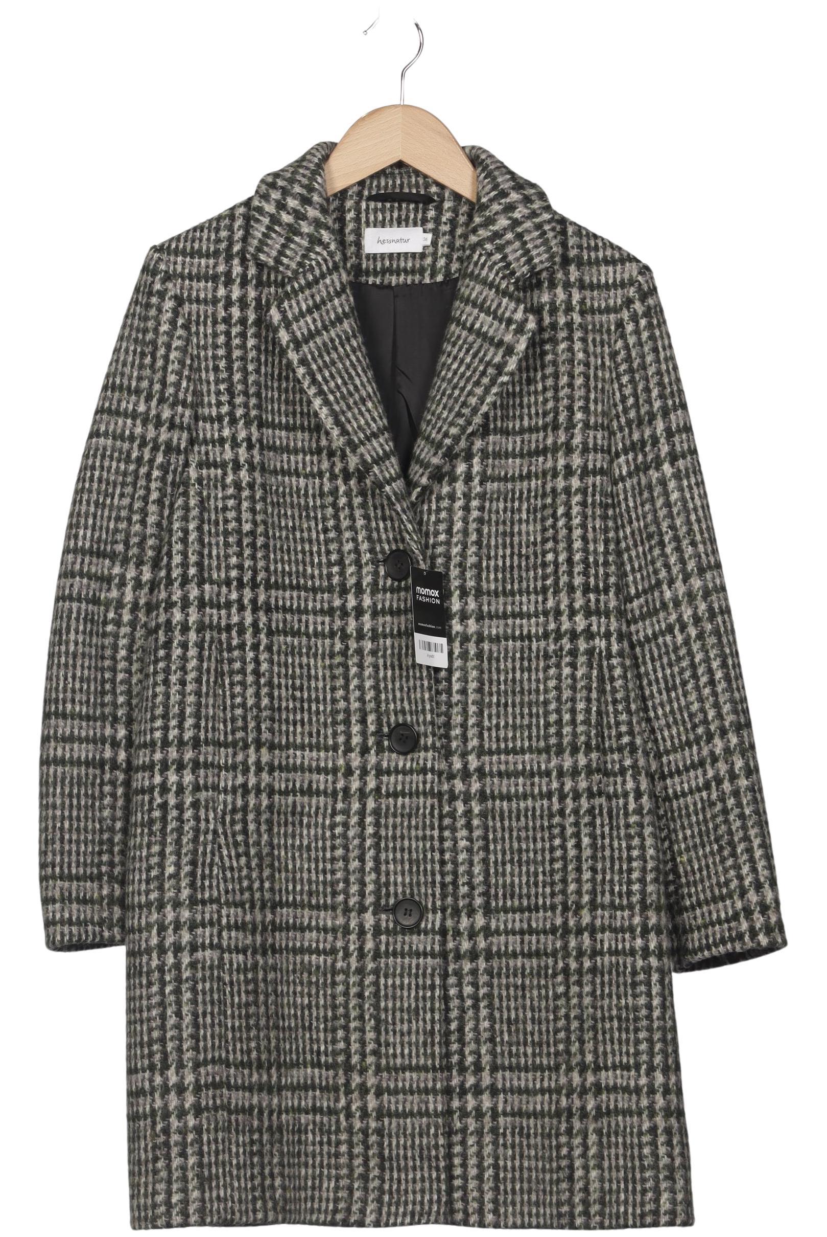 

hessnatur Damen Mantel, grau, Gr. 36