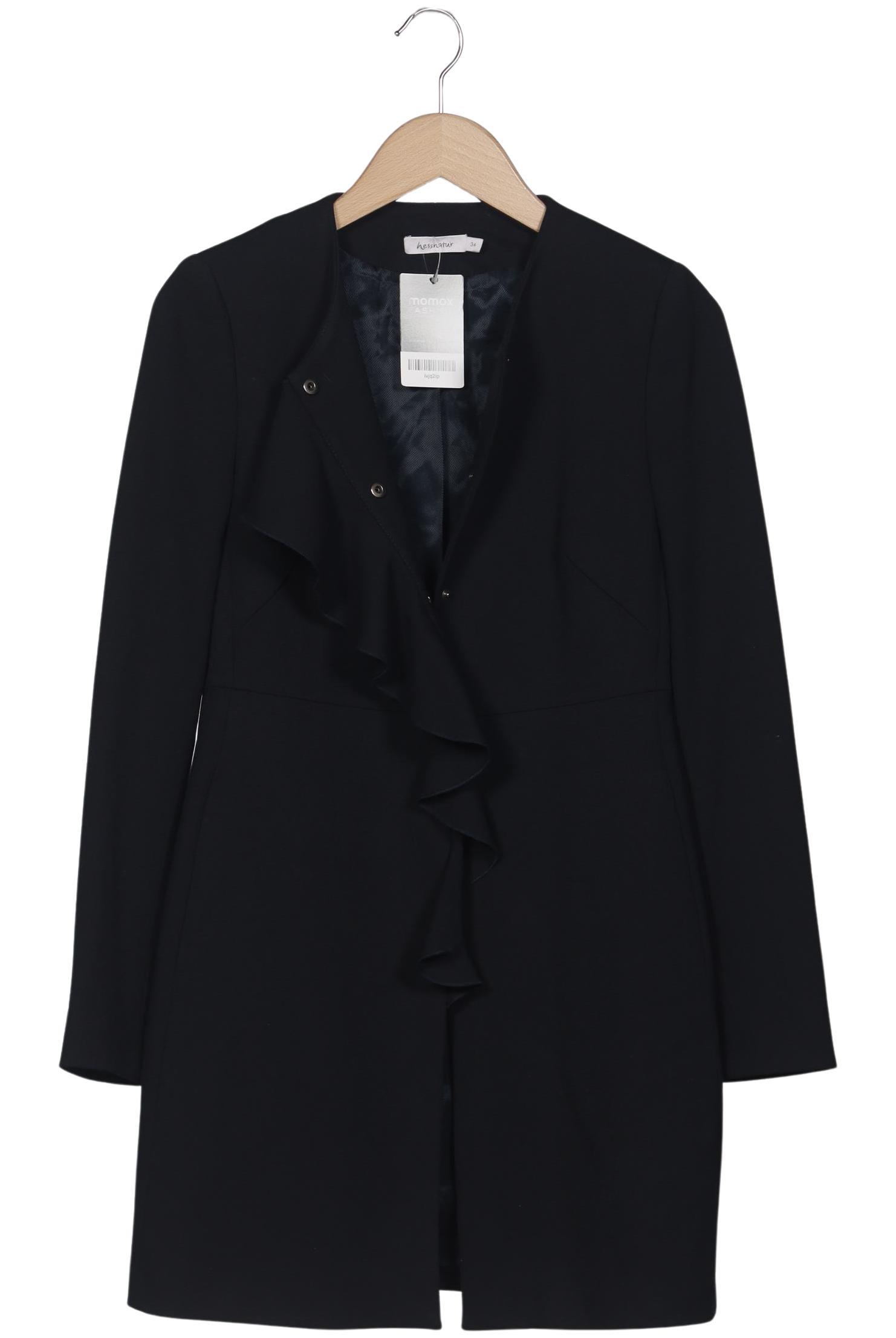 

hessnatur Damen Mantel, marineblau, Gr. 34