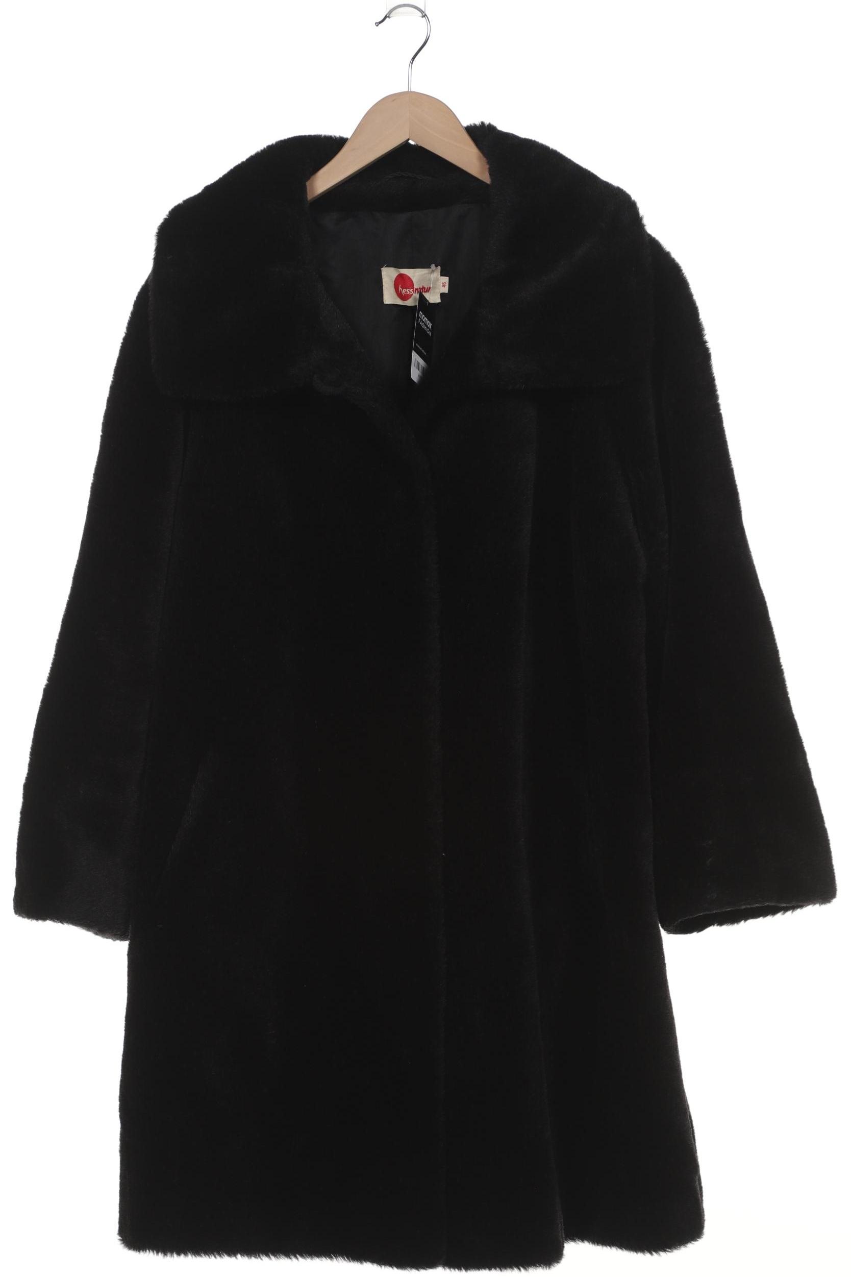 

hessnatur Damen Mantel, schwarz, Gr. 46