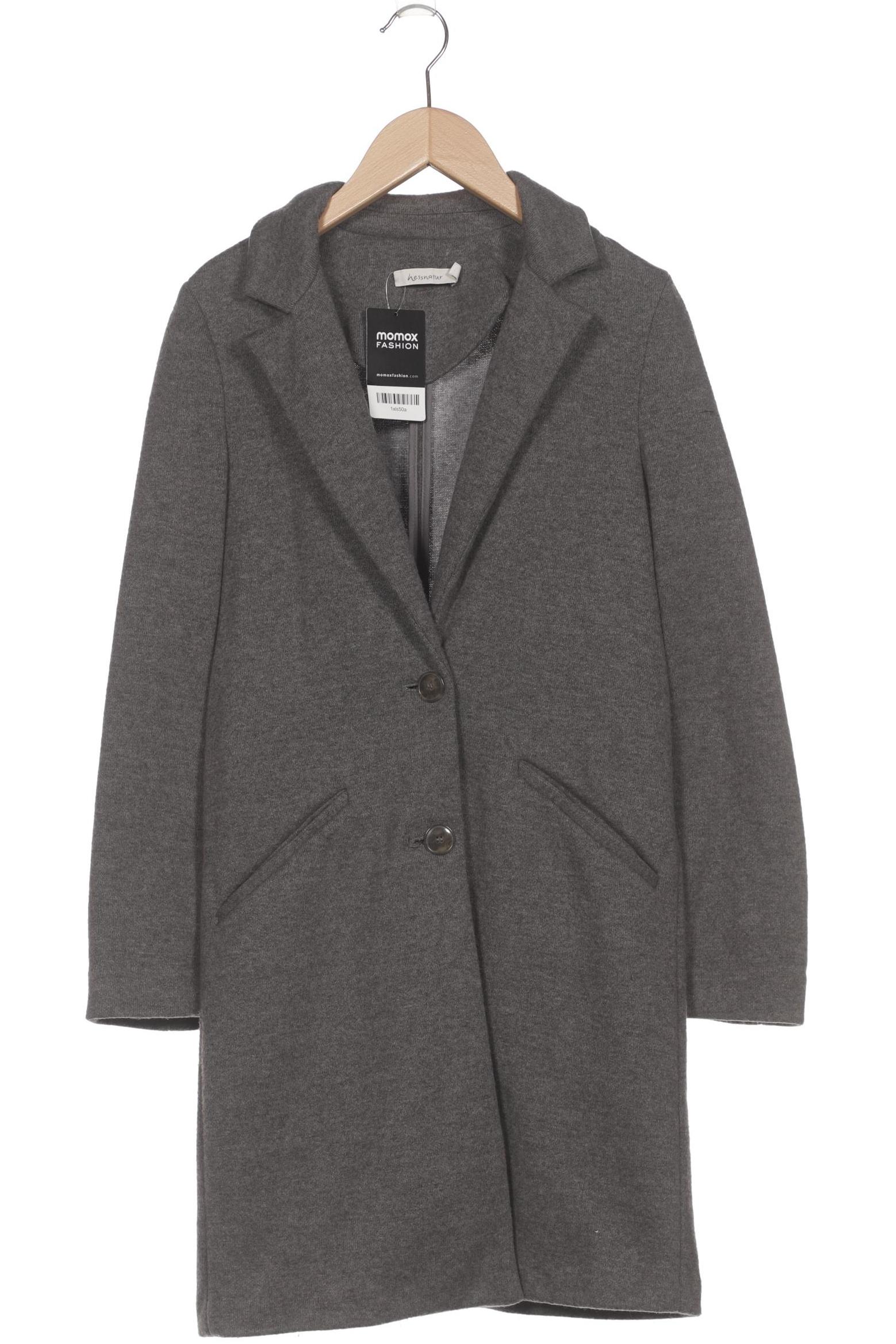 

hessnatur Damen Mantel, grau, Gr. 38
