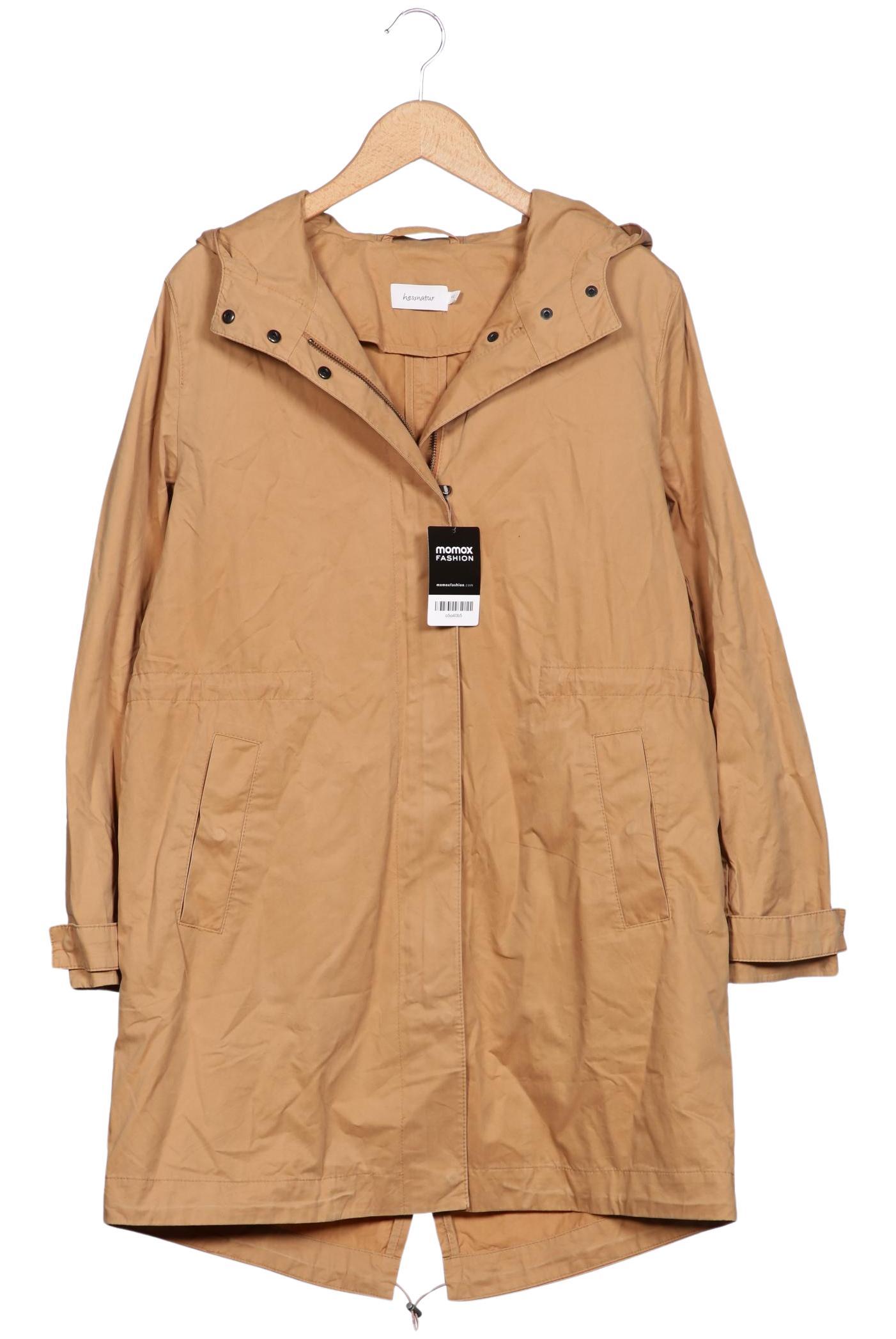 

hessnatur Damen Mantel, beige, Gr. 40
