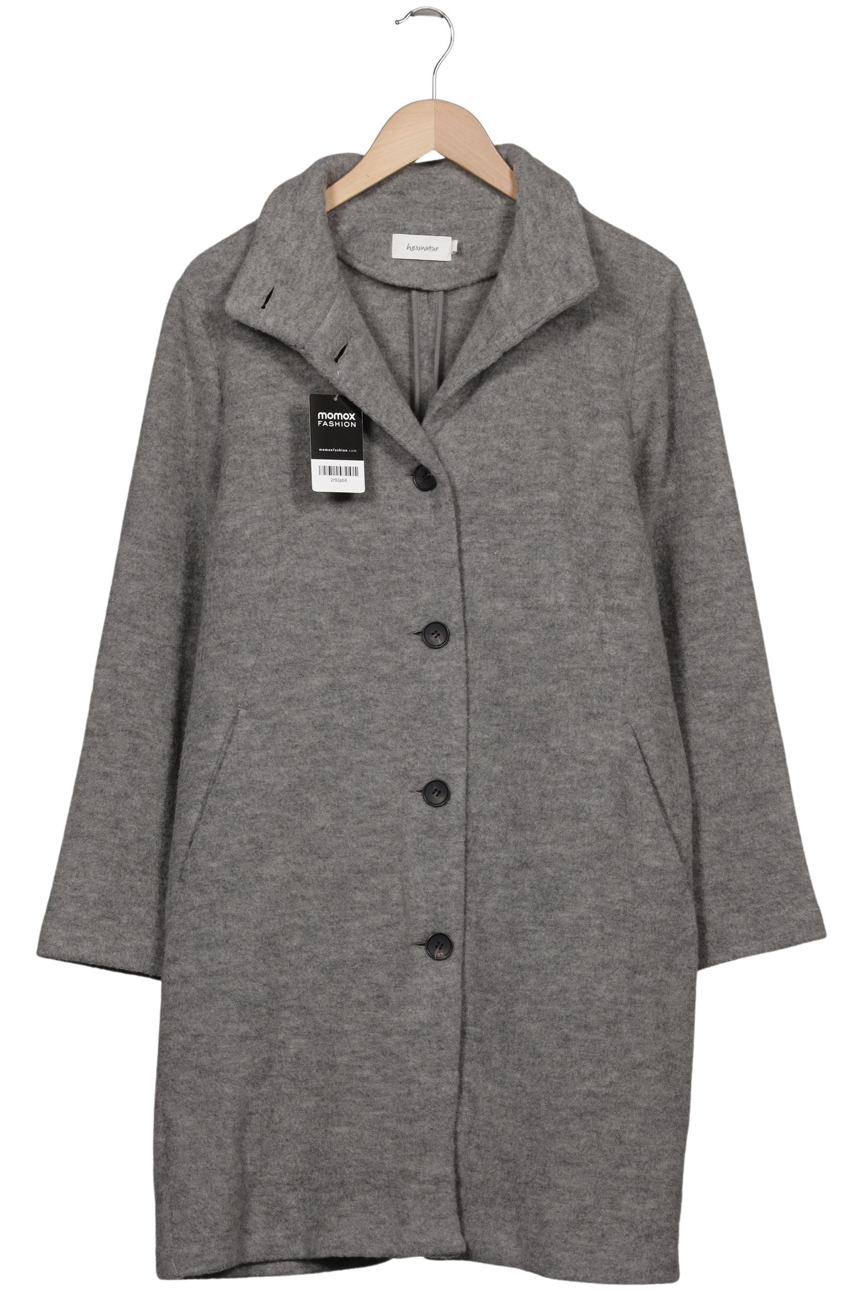 

hessnatur Damen Mantel, grau, Gr. 40