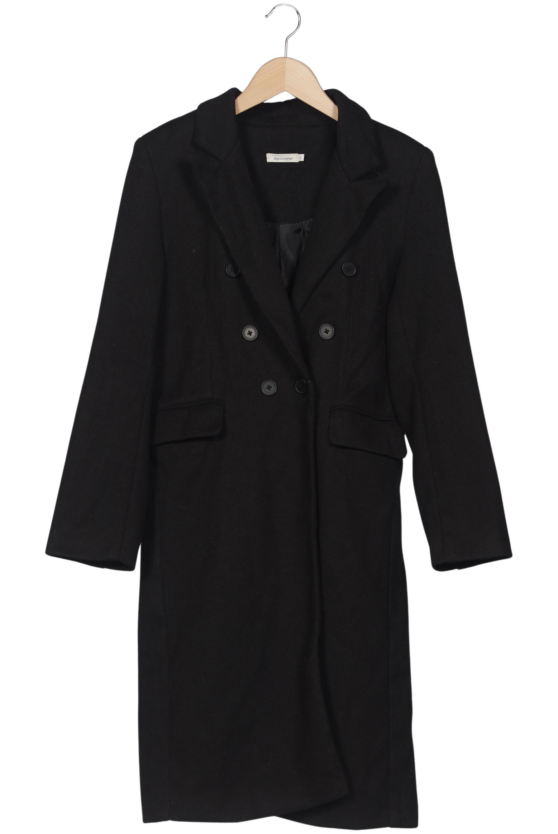 

hessnatur Damen Mantel, schwarz, Gr. 36