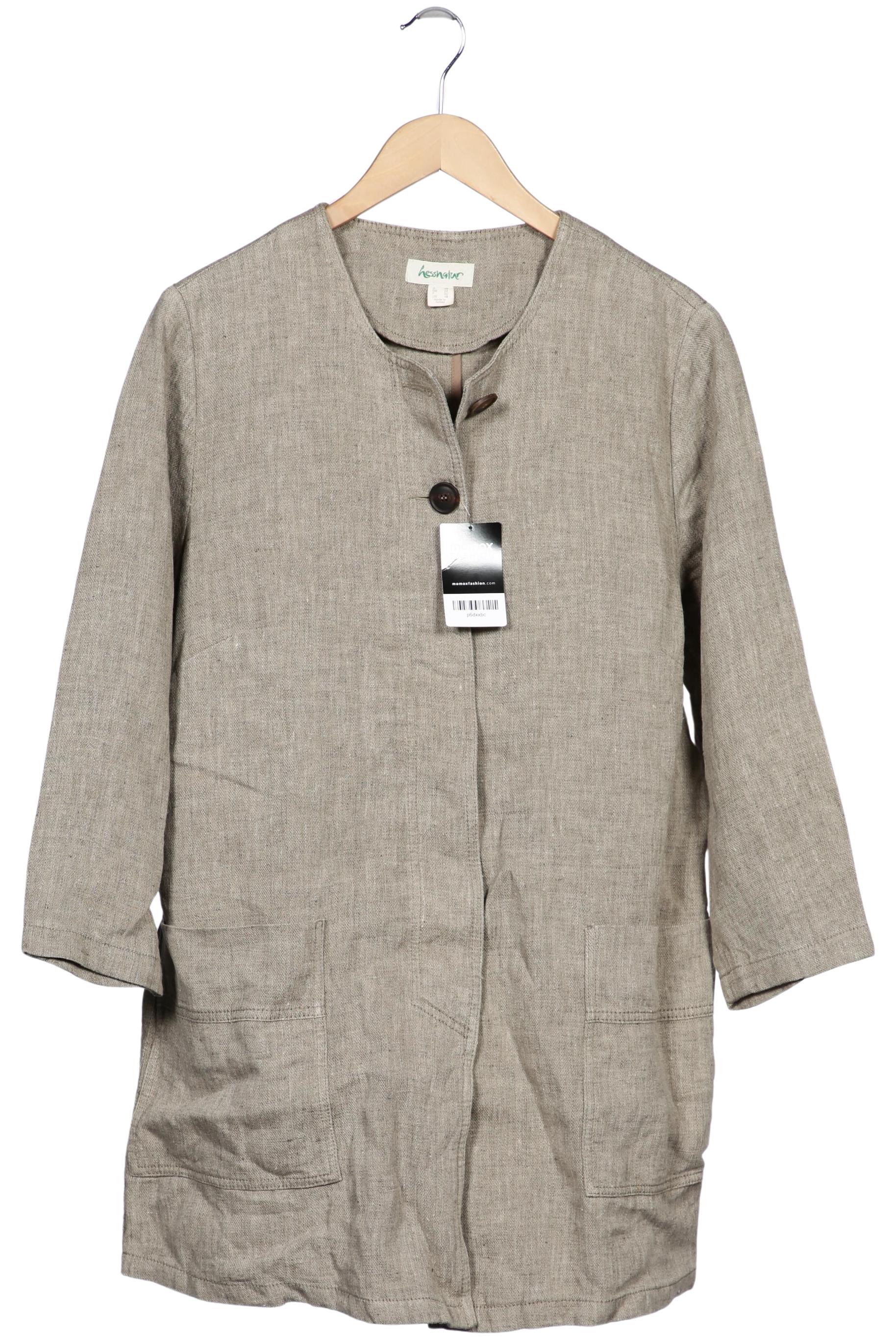 

hessnatur Damen Mantel, beige, Gr. 48